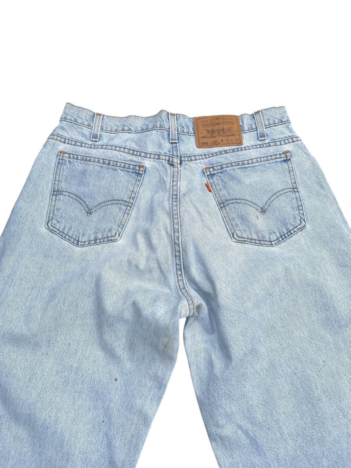 Levi's Vintage 1996 Levi’s 560 Orange Tag Size US 34 / EU 50 - 10 Thumbnail