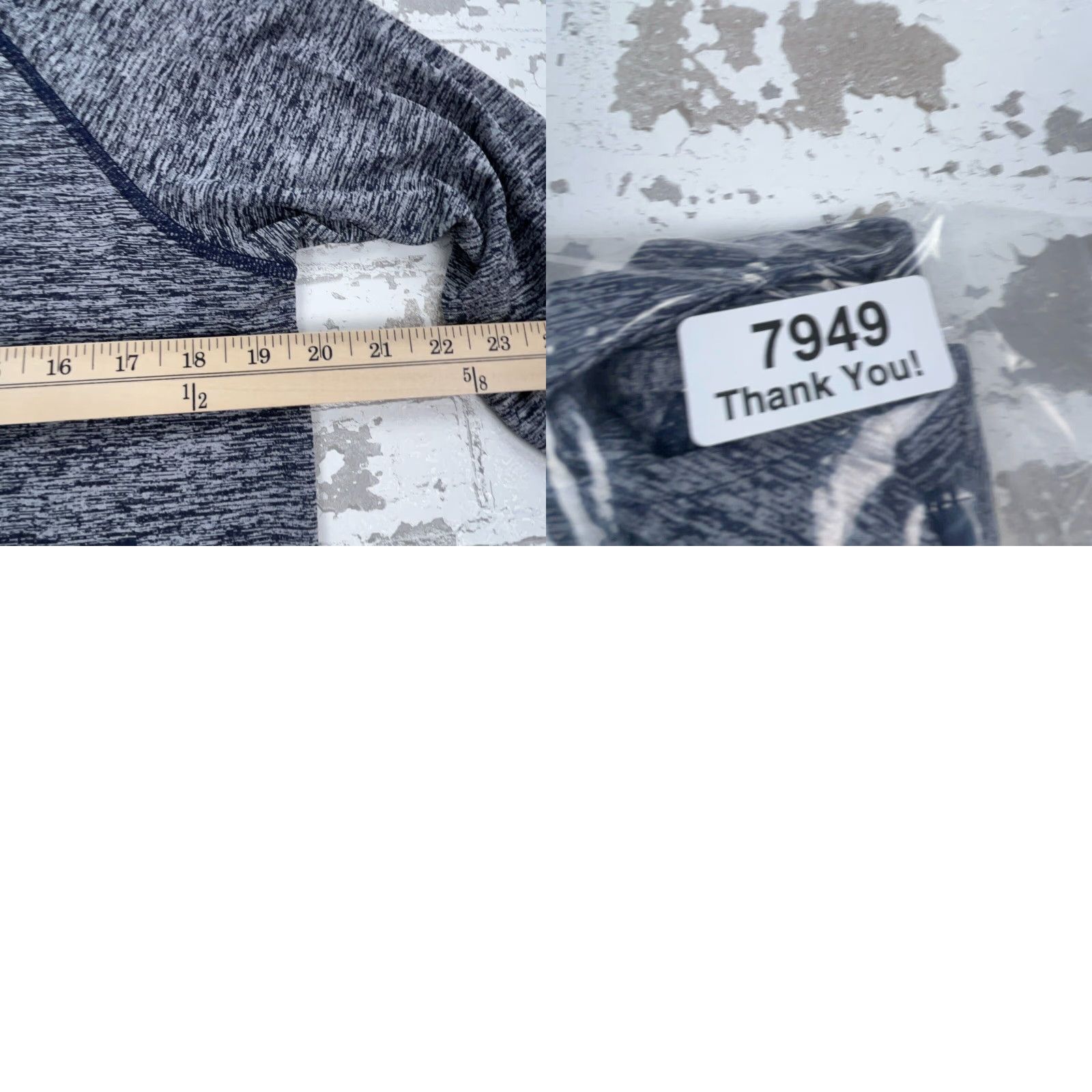 Under Armour Under Armour Shirt Men Small Heather Blue Pullover Quarter Zip Performance Tee Shirt Venturi? Size US S / EU 44-46 / 1 - 8 Thumbnail