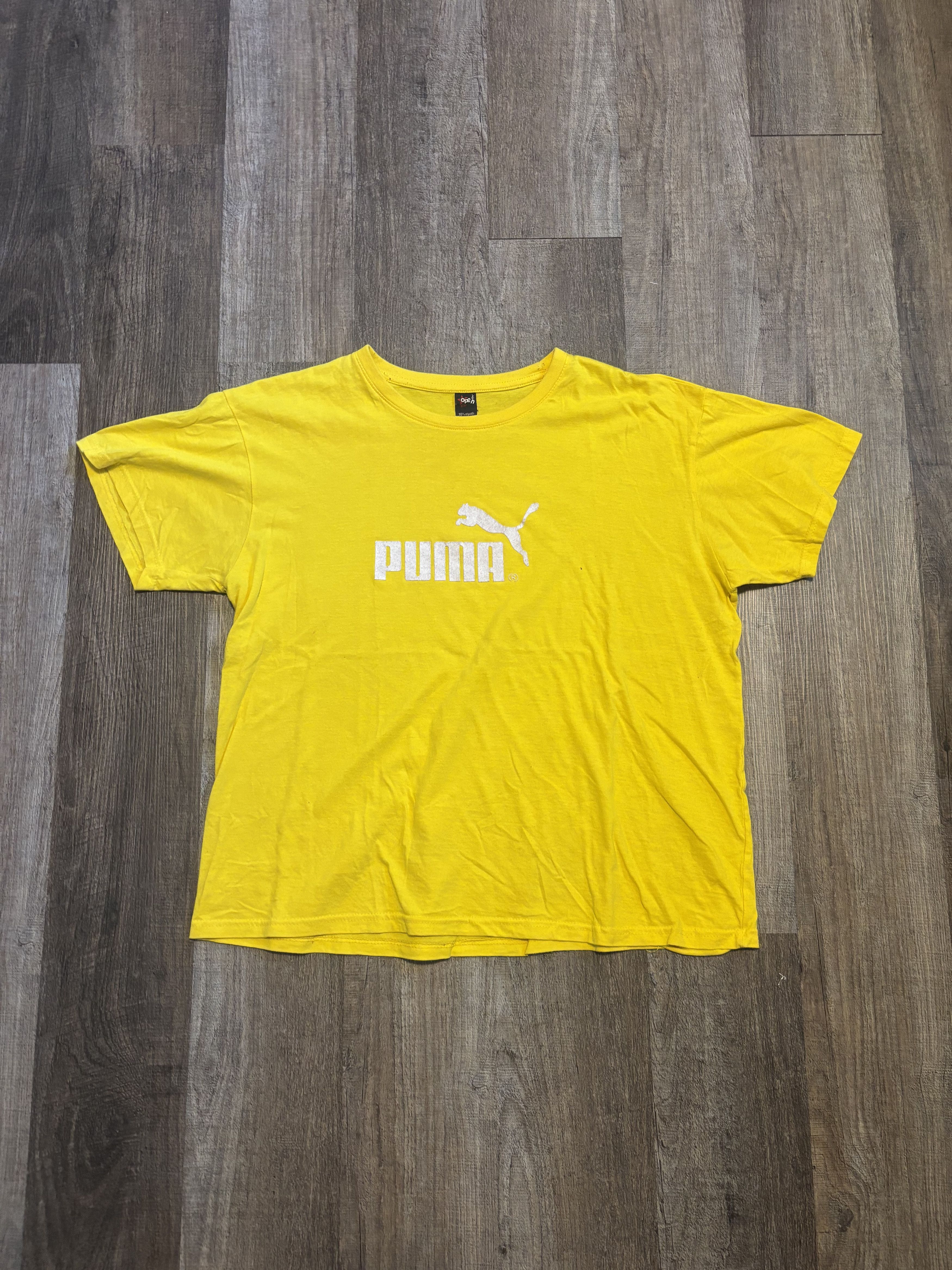 Puma Vintage Puma Logo Tee Shirt Size US L / EU 52-54 / 3 - 1 Thumbnail