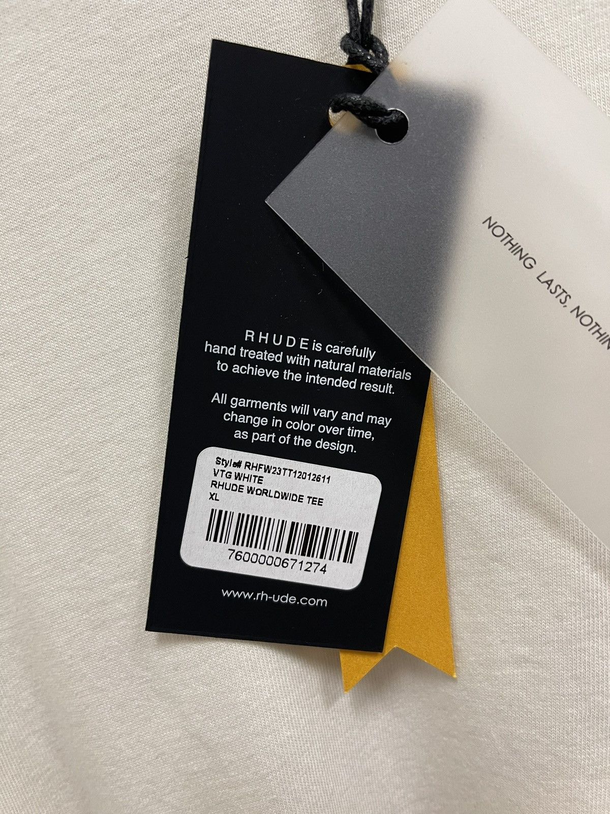Rhude Rhude Worldwide Tee Size US XL / EU 56 / 4 - 5 Thumbnail