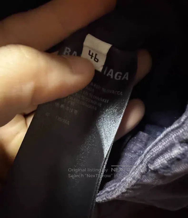 Balenciaga Balenciaga Slightly aged distressed pocket cargo pants Size US 30 / EU 46 - 7 Thumbnail