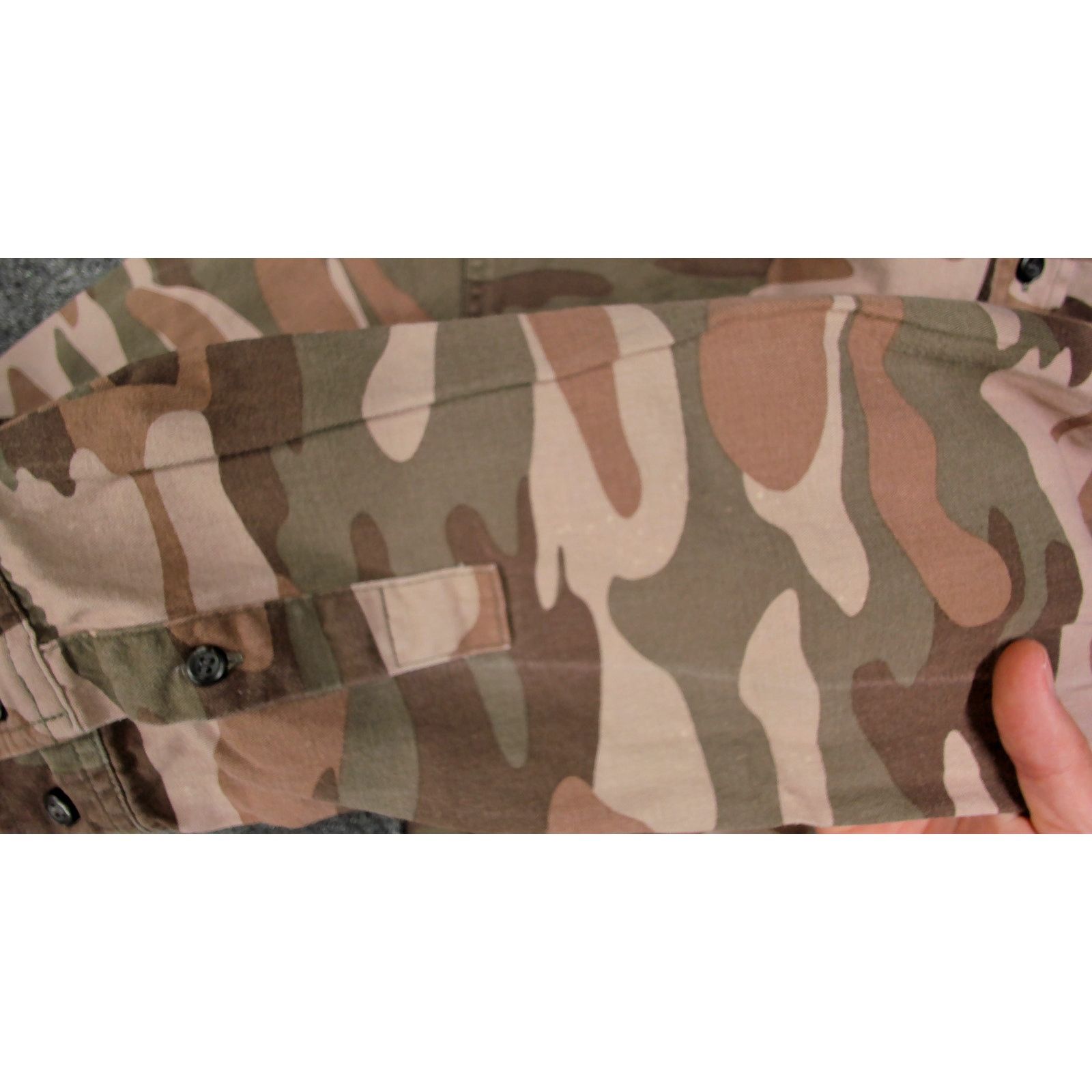 Lee Lee Vintage Y2K Faded Desert Camo Boxy Shacket Size XL / US 12-14 / IT 48-50 - 8 Thumbnail