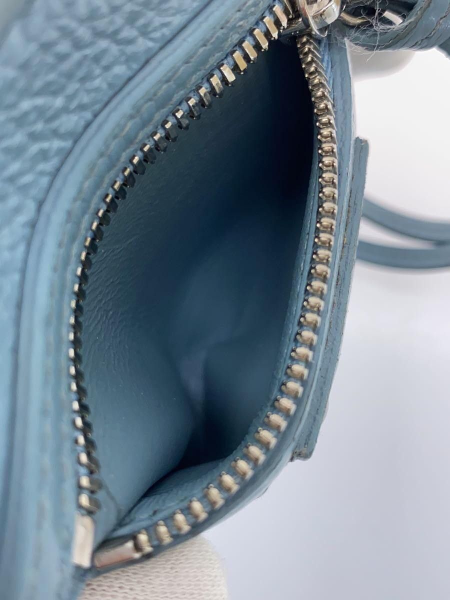 Balenciaga Balenciaga Neo Classic Leather Bi-Fold Wallet Blue Size ONE SIZE - 6 Thumbnail