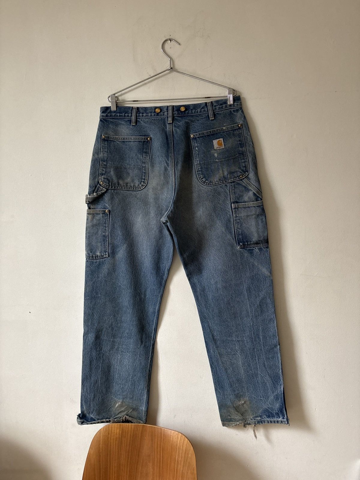Carhartt × Vintage CARHARTT DOUBLE FRONT Size US 36 / EU 52 - 2 Thumbnail