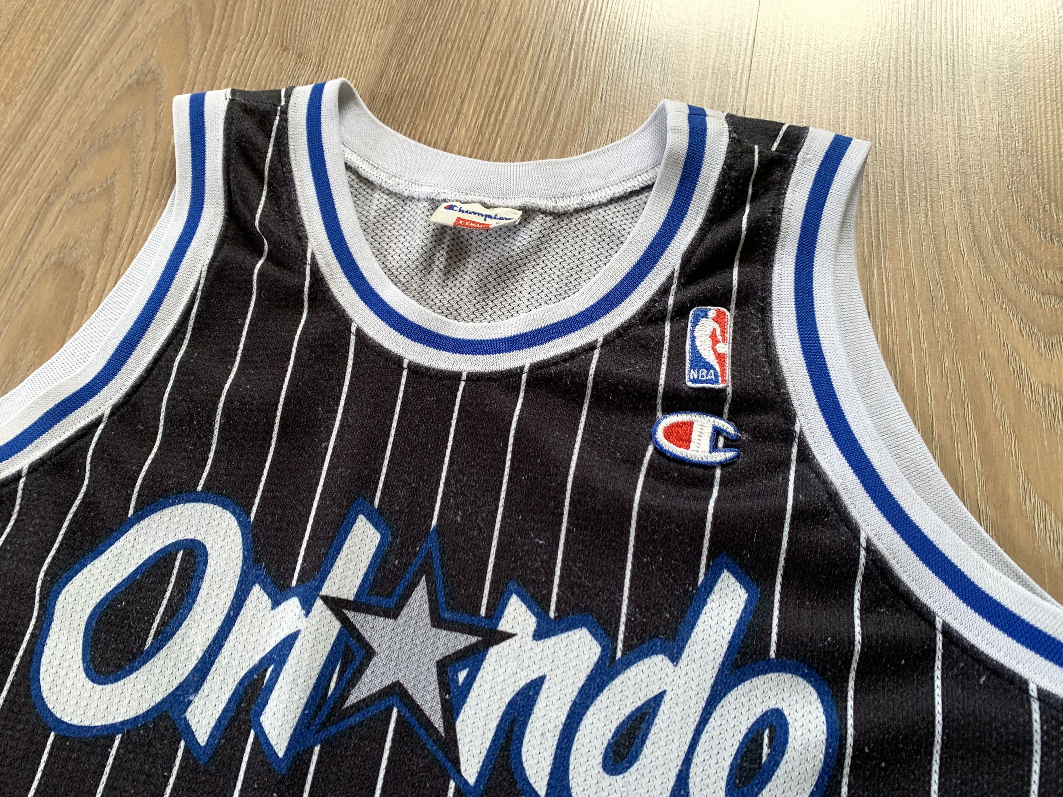 Champion × NBA × Vintage Rare NBA Orlando Magic Penny Hardaway #1 Jersey Size US XS / EU 42 / 0 - 2 Thumbnail