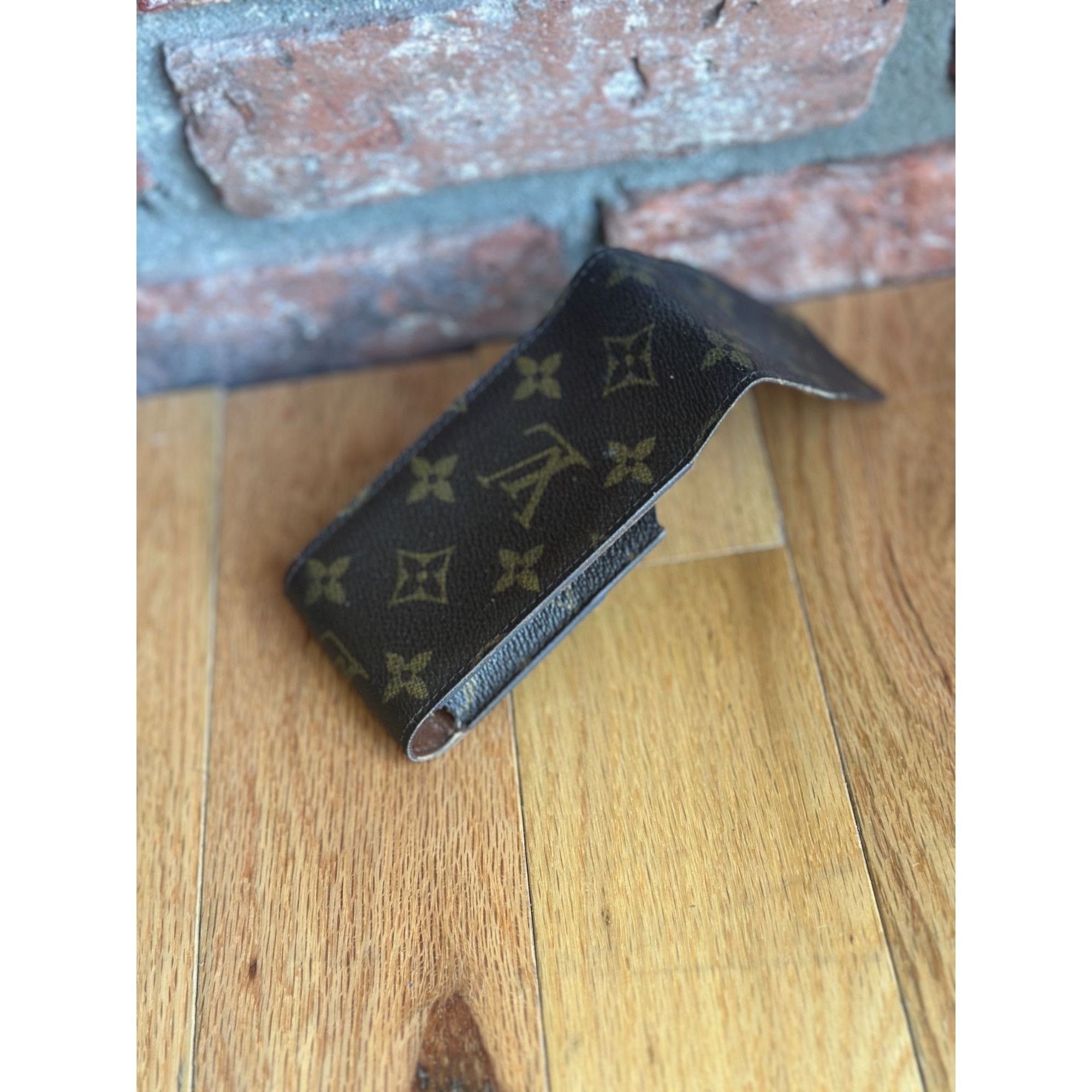 Louis Vuitton LOUIS VUITTON MONOGRAM BROWN TOBACCO M63024 CIGARETTE CASE Size ONE SIZE - 7 Thumbnail