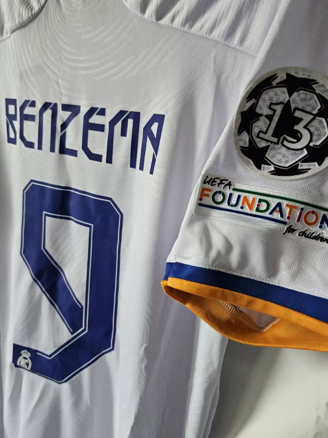 Other 2022 Real Madrid #9 Benzema Jersey Home XXL Size US XXL / EU 58 / 5 - 5 Thumbnail