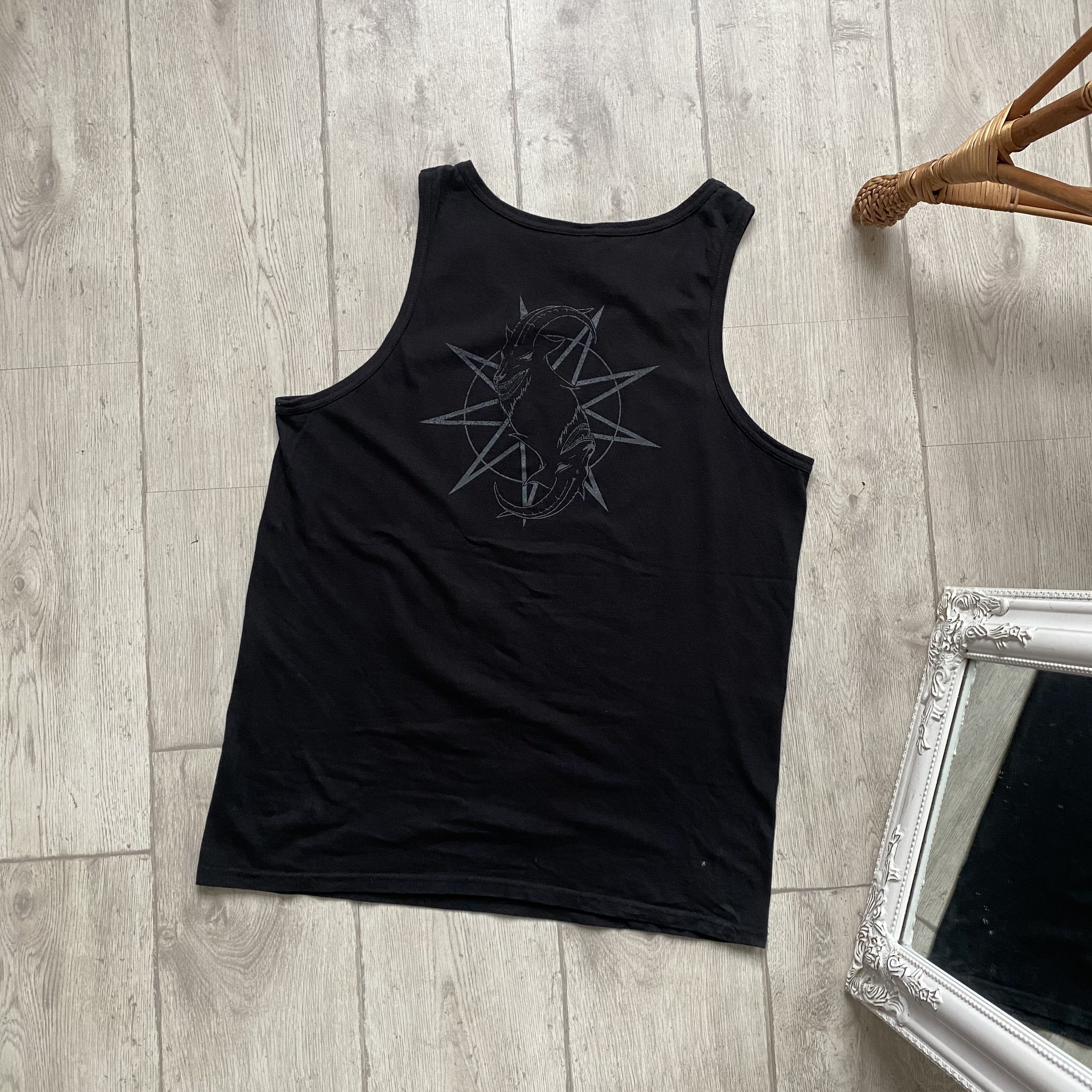 Band Tees Vintage Slipknot Rock Band Tees Sleeveless Size US L / EU 52-54 / 3 - 3 Thumbnail