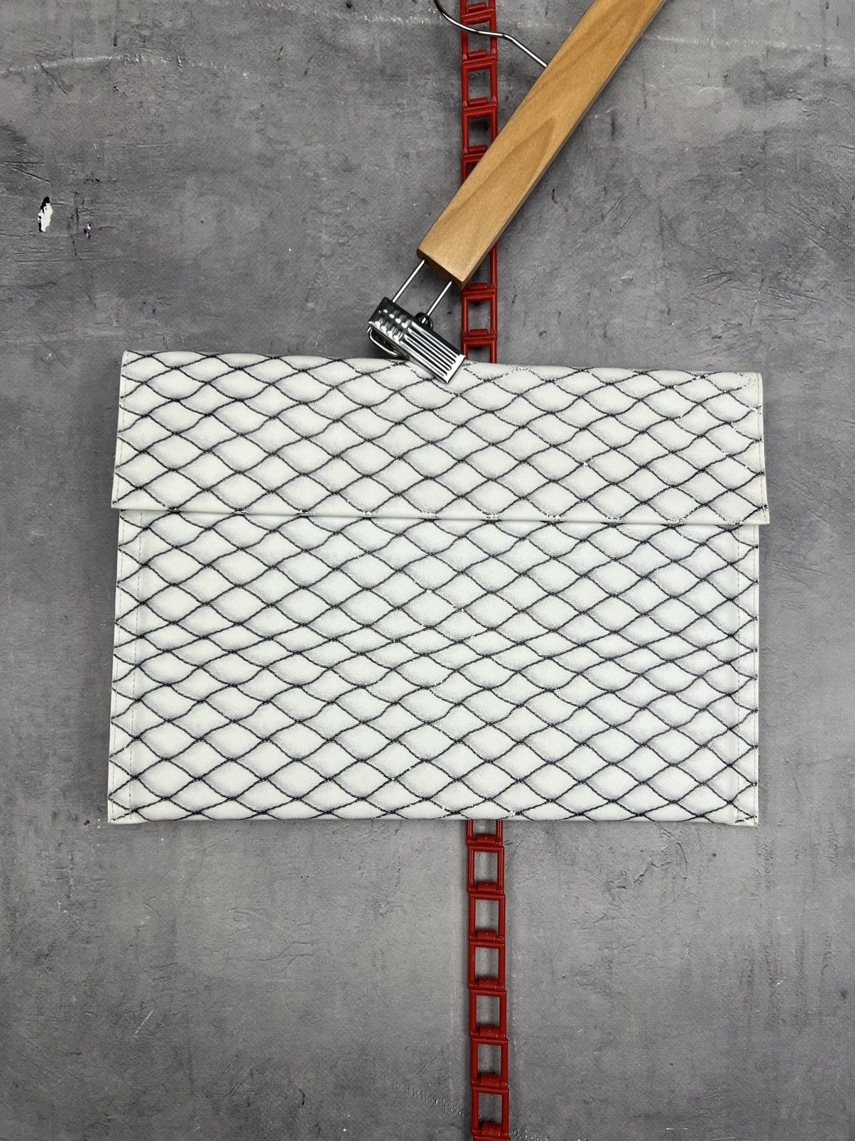 Maison Margiela Maison Margiela MM6 Mesh Print Clutch SS15 Size ONE SIZE - 9 Thumbnail