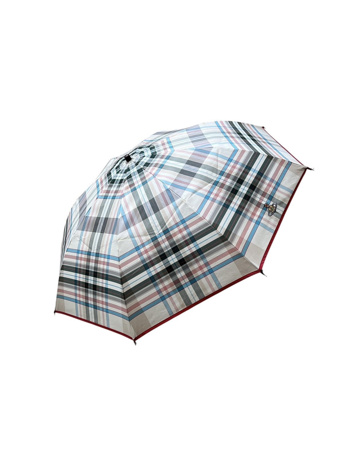Vivienne Westwood 1990s Vivienne Westwood Plaid Foldable Umbrella Size ONE SIZE - 3 Thumbnail