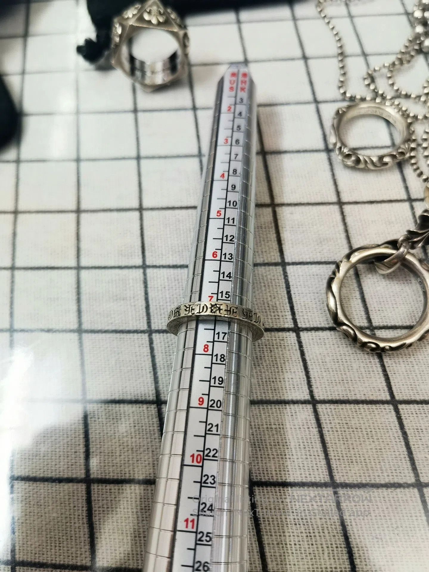 Chrome Hearts Chrome Hearts FUXK YOU Ring. Size ONE SIZE - 1 Thumbnail
