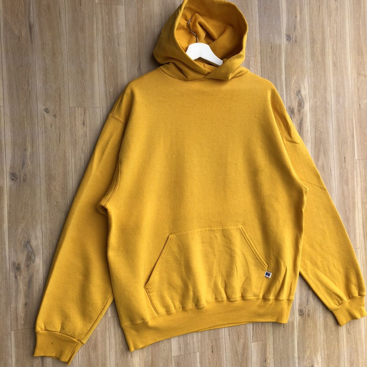 Russell Athletic × Vintage Vintage Russell Athletic Hoodie Plain Sweatshirt Size US XL / EU 56 / 4 - 2 Thumbnail