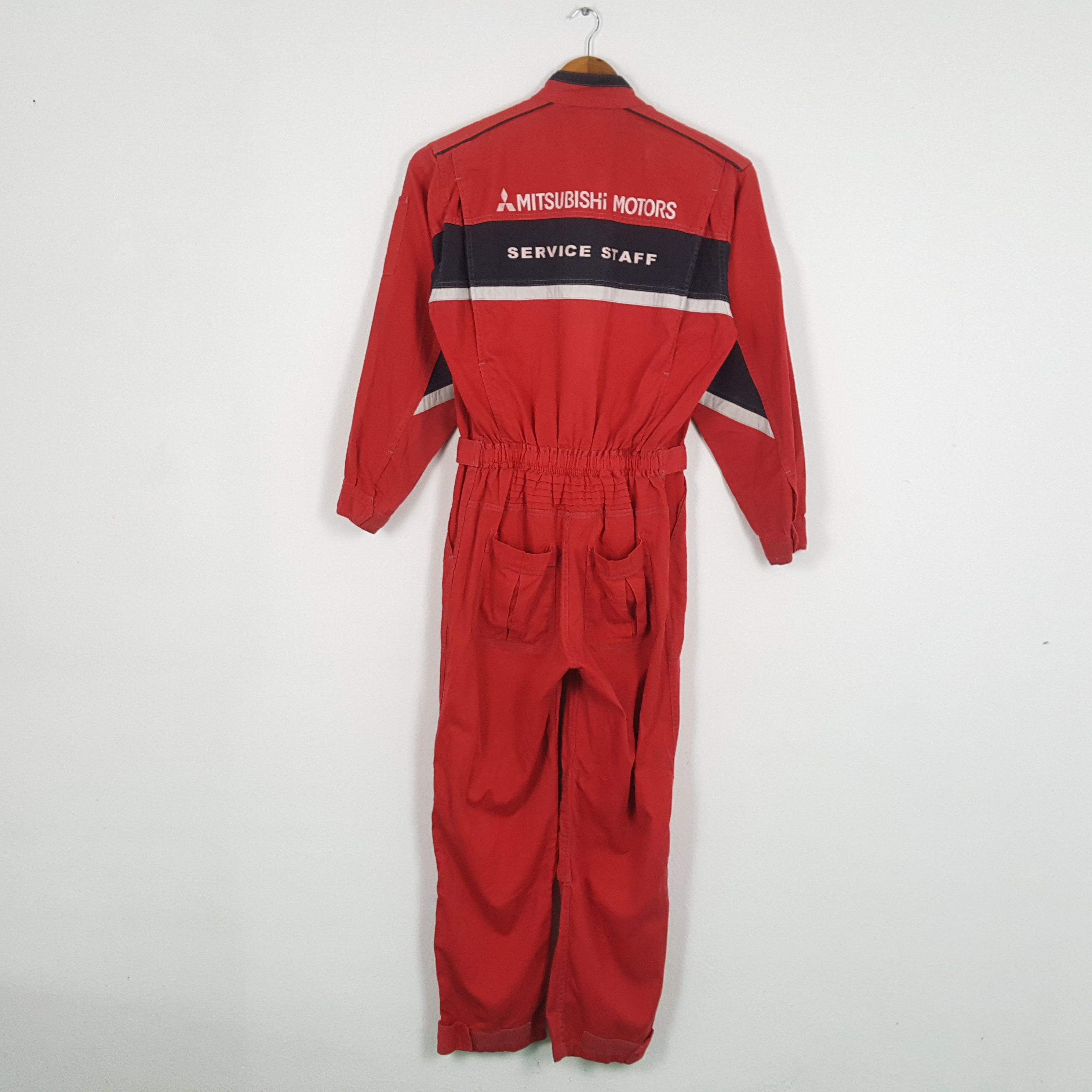 Vintage Vintage MITSUBISHI RALLI ART Motorsports Coverall Jacket Size US M / EU 48-50 / 2 - 1 Thumbnail