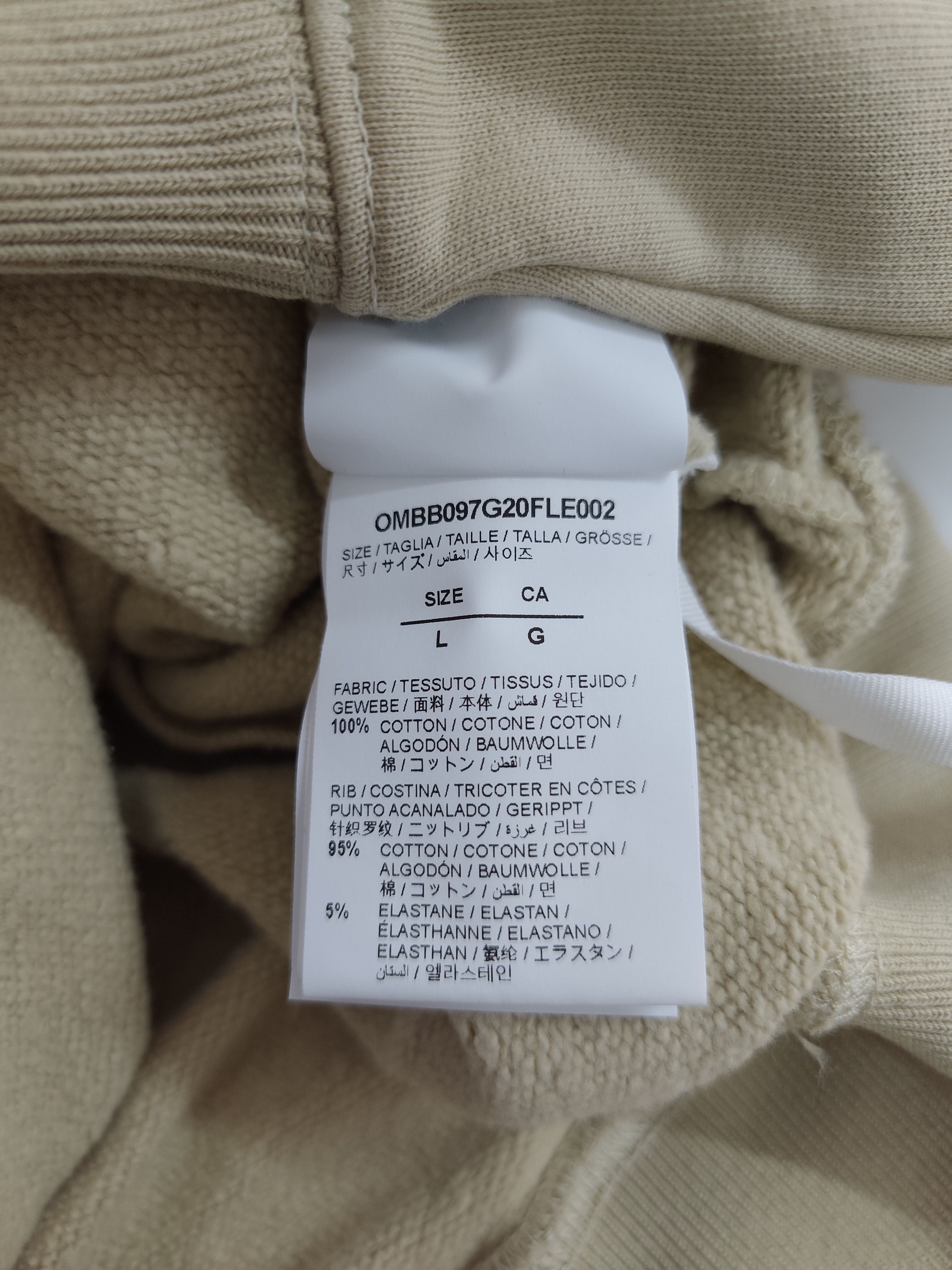 Off-White Off-White "Outline Marker Arrow Hoodie" Size US L / EU 52-54 / 3 - 8 Thumbnail