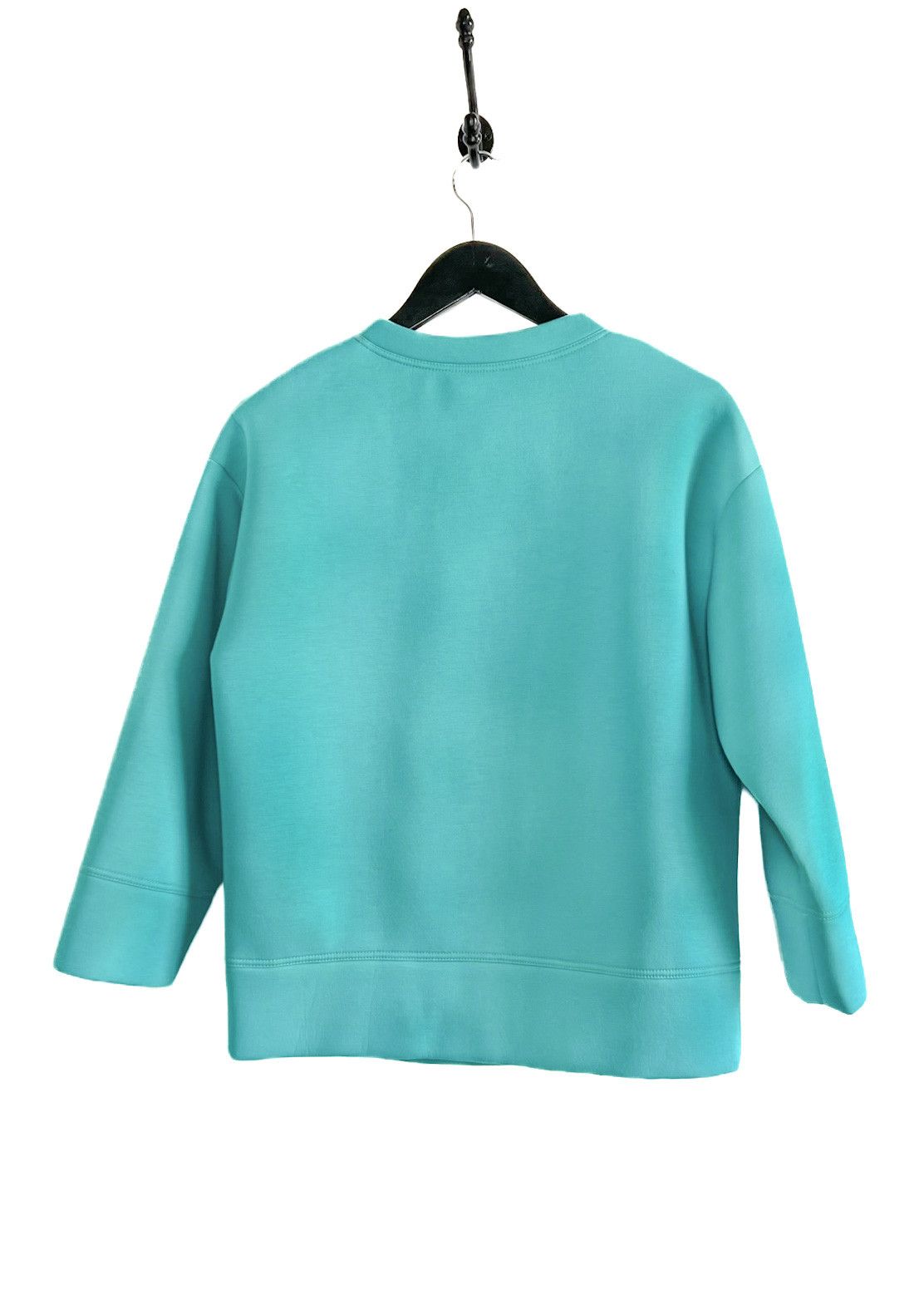Gucci Gucci Teal Neoprene Embellished Lighting Bolt Web Sweatshirt Size XS / US 0-2 / IT 36-38 - 2 Thumbnail