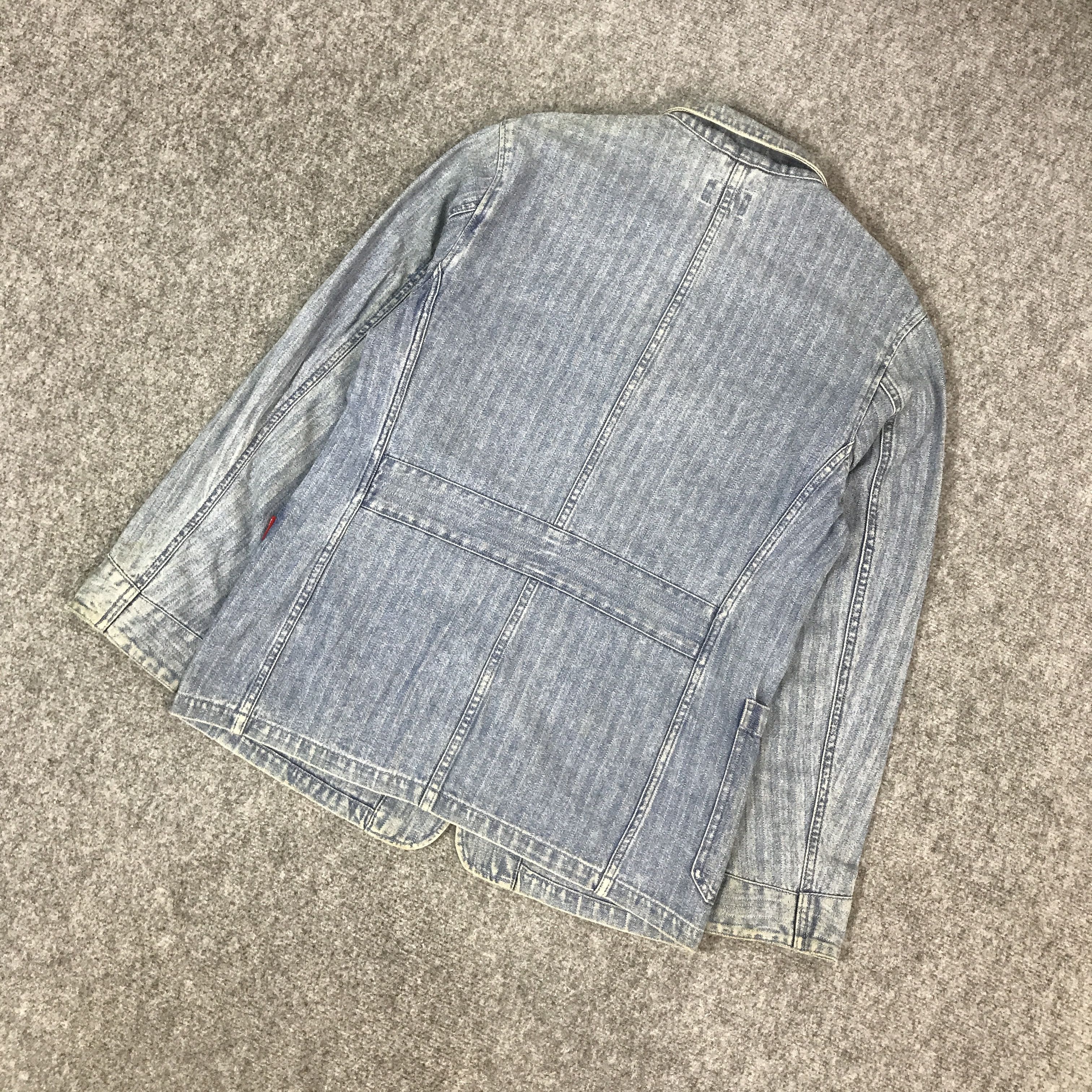 Smith's American SMITHS AMERICAN DENIM BUTTON JACKET Size US M / EU 48-50 / 2 - 6 Thumbnail