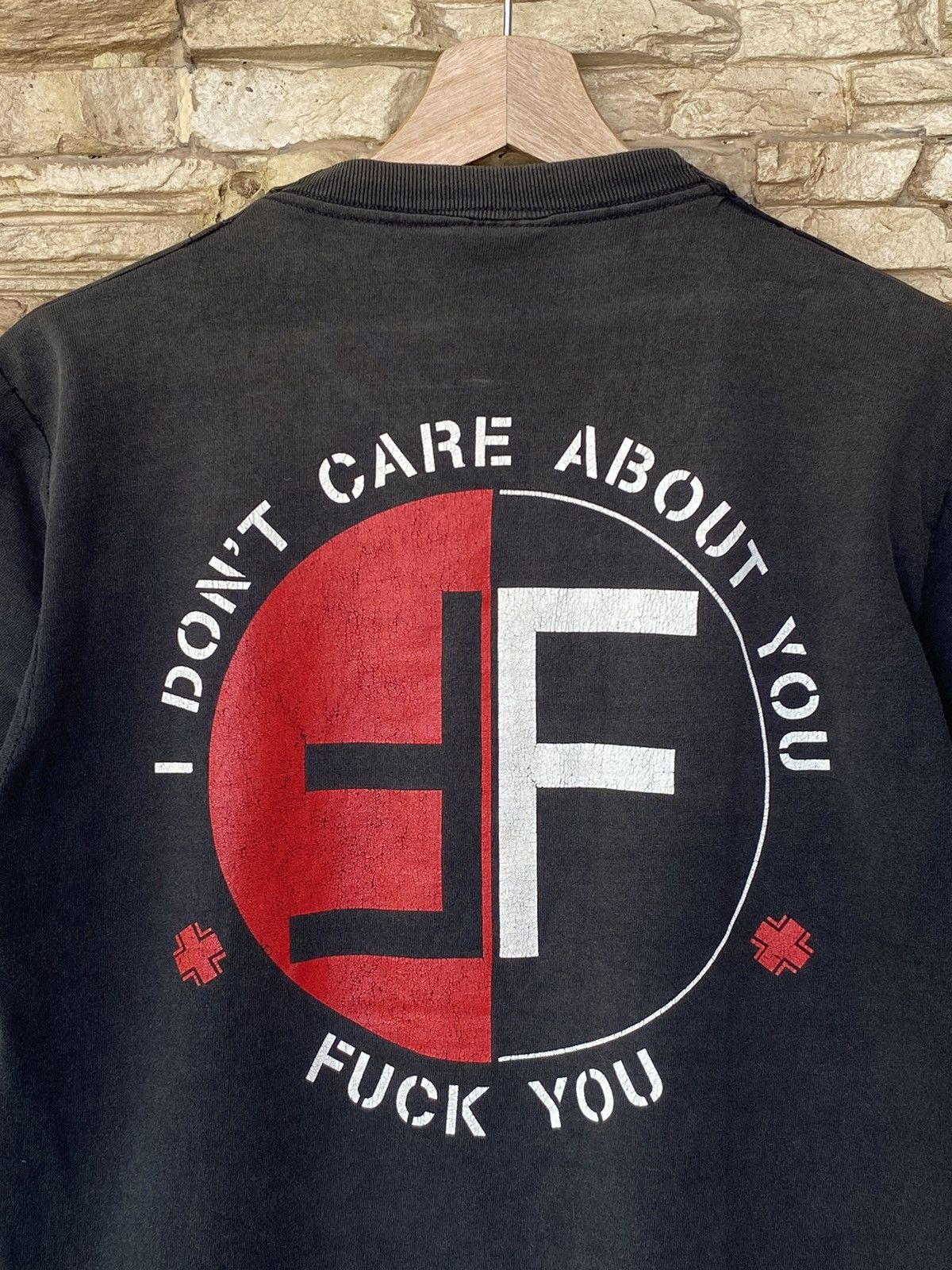 Vintage Rare Vintage Fear Hardcore Punk Rock Band Tees Distressed Size US M / EU 48-50 / 2 - 6 Thumbnail