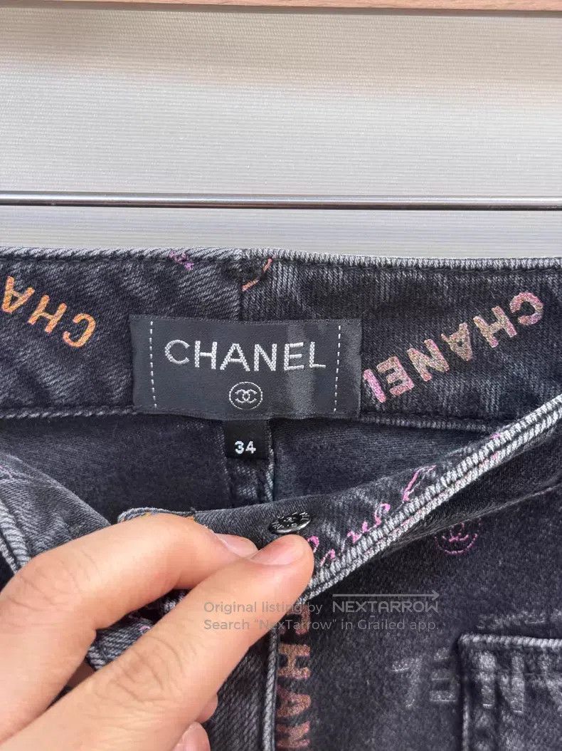 Chanel Chanel Grey jeans Size 42" / US 20 - 5 Thumbnail