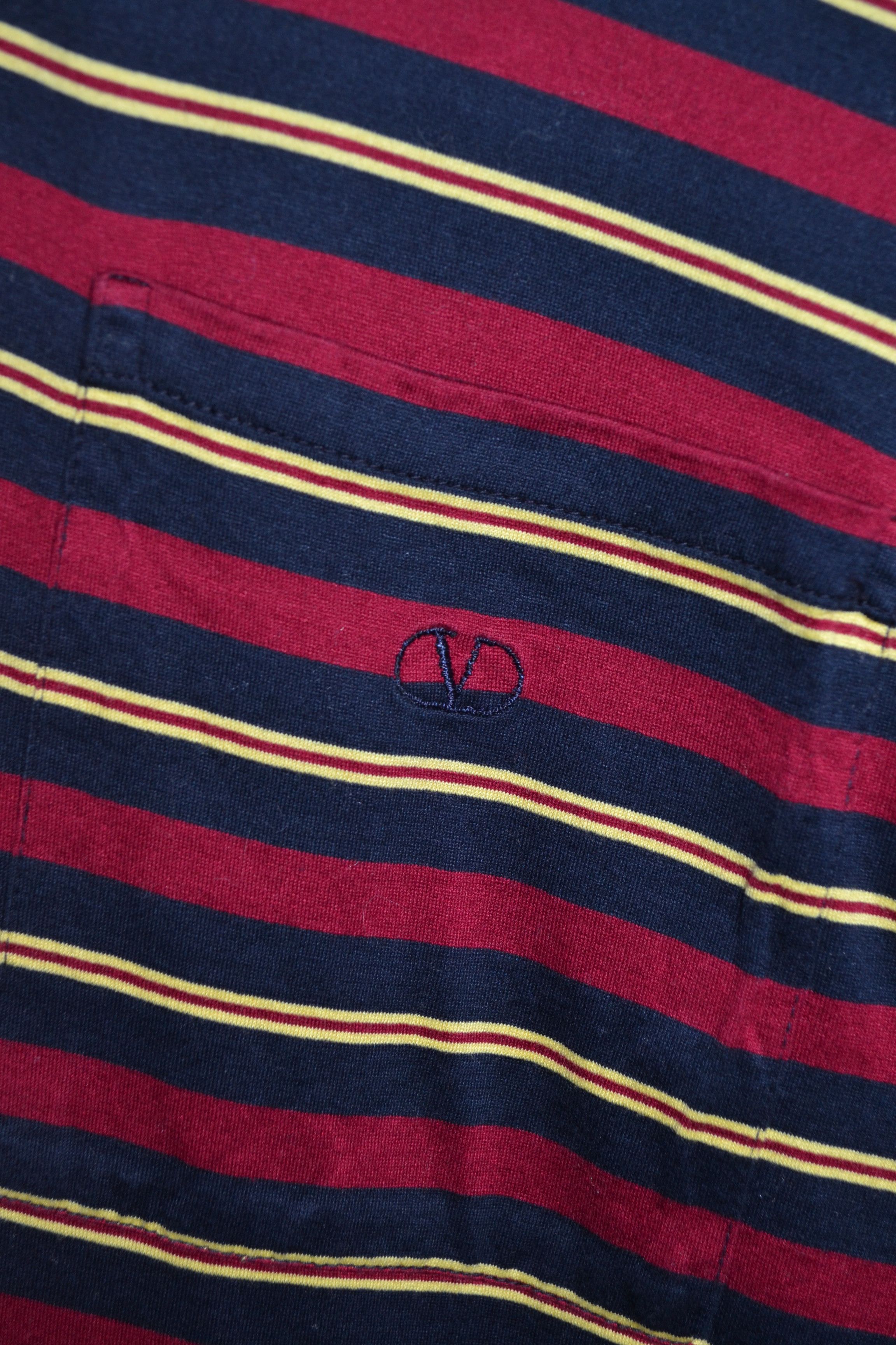 Valentino Vintage Valentino Garavani Chez Boxy Polo Shirt M-L Size US M / EU 48-50 / 2 - 4 Thumbnail