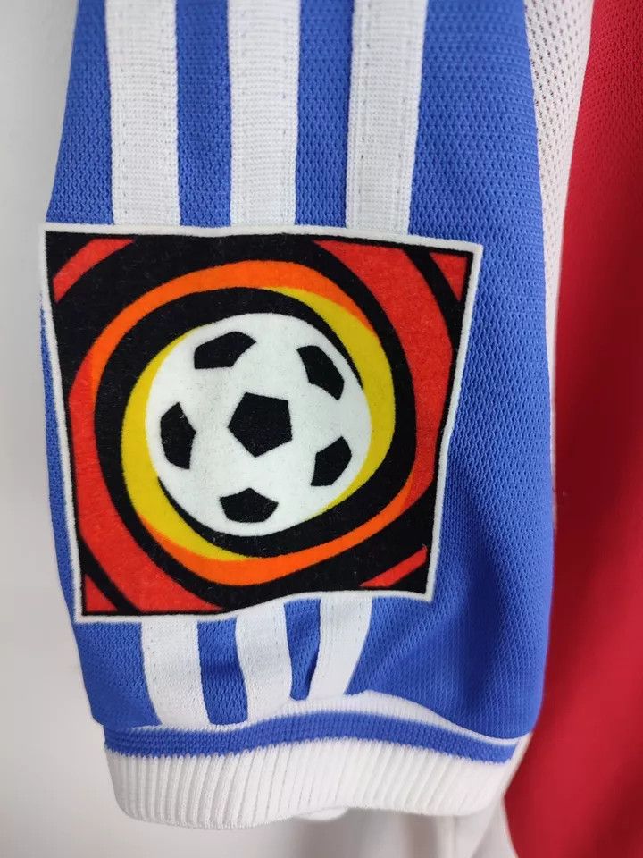 Adidas Spvgg Unterhaching home 2000-02 #Schuiteman Matchworn Size US XL / EU 56 / 4 - 10 Thumbnail