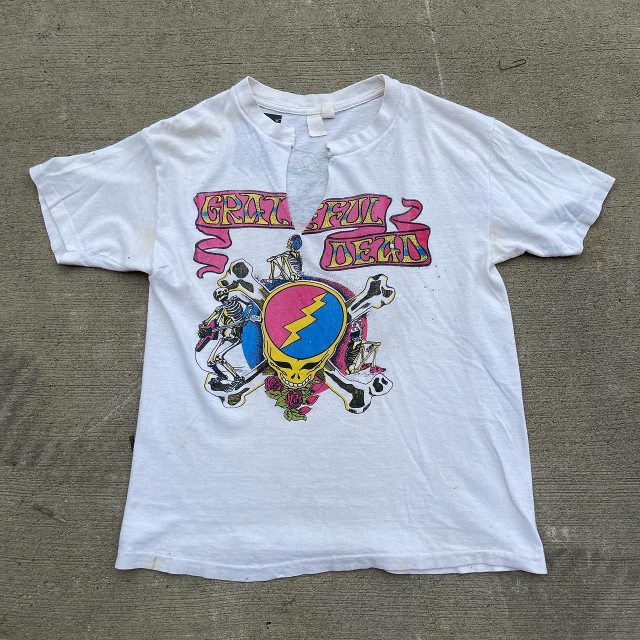 Vintage Vintage 80s Grateful Dead tee Size US S / EU 44-46 / 1 - 1 Thumbnail