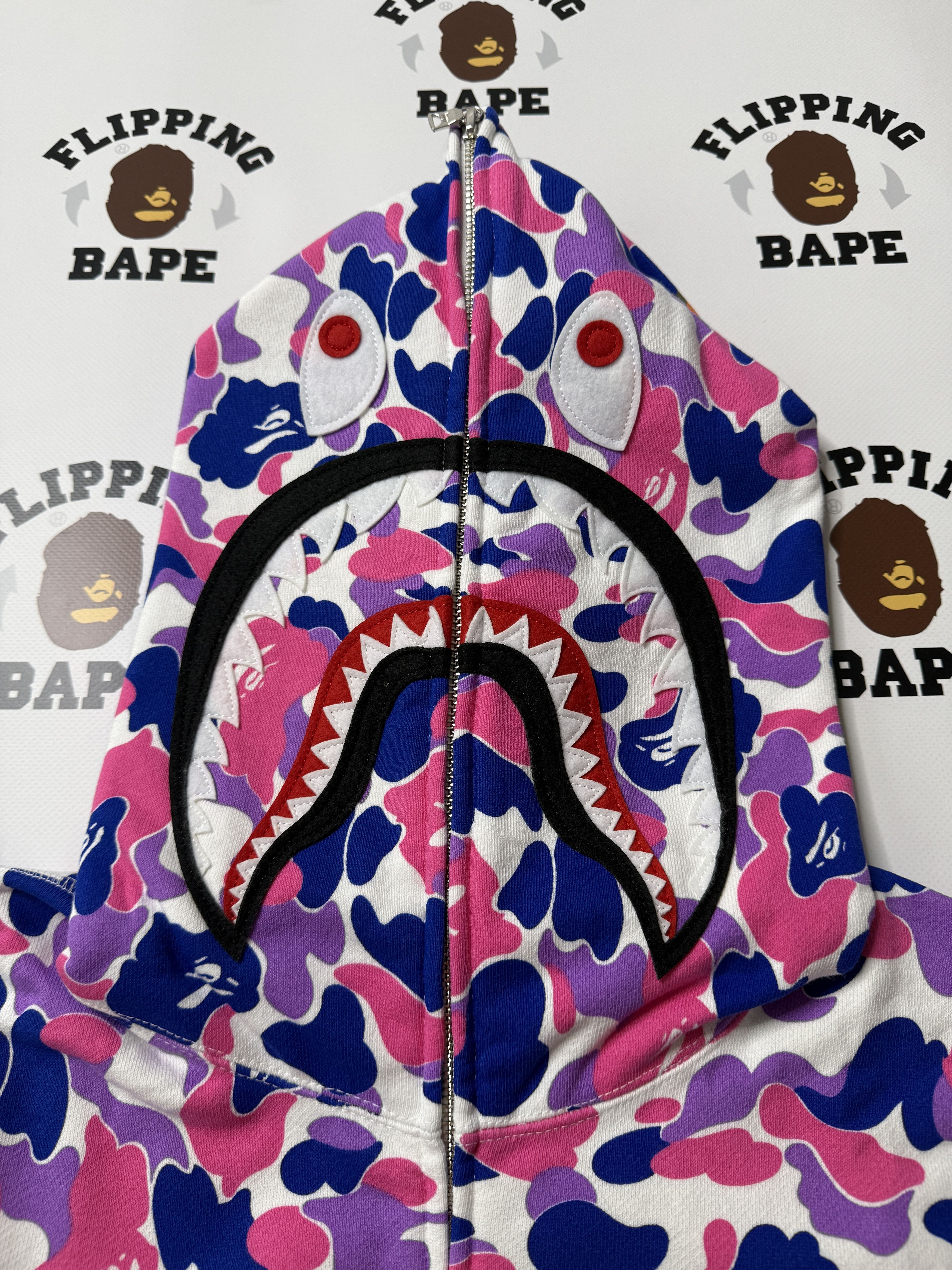 Bape BAPE STORE GUANGZHOU SHARK FULL ZIP HOODIE (2025) Size US XL / EU 56 / 4 - 3 Thumbnail