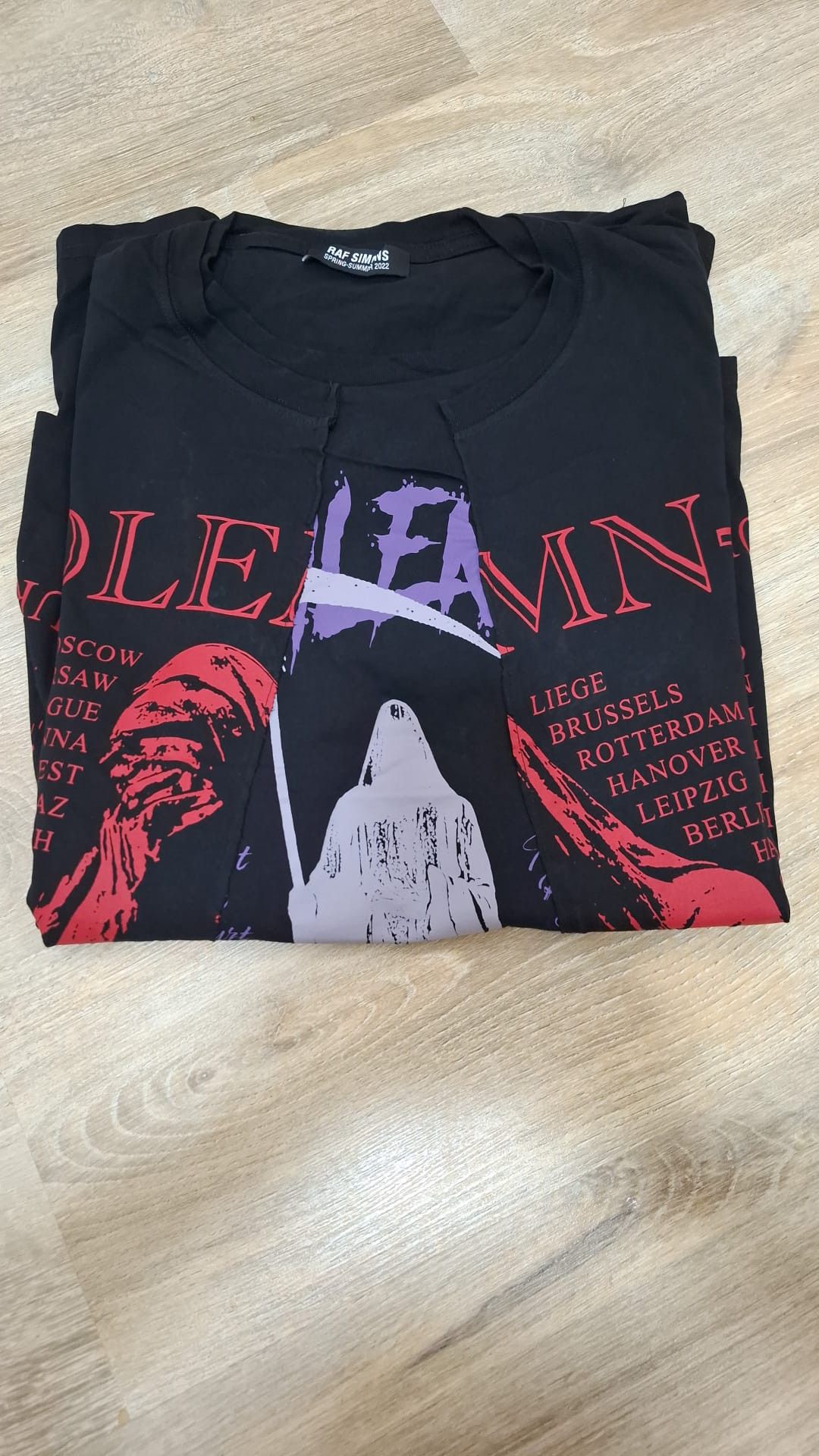 Raf Simons SOLEMN-X Big Fit Doubled T-Shirt Size US M / EU 48-50 / 2 - 4 Thumbnail