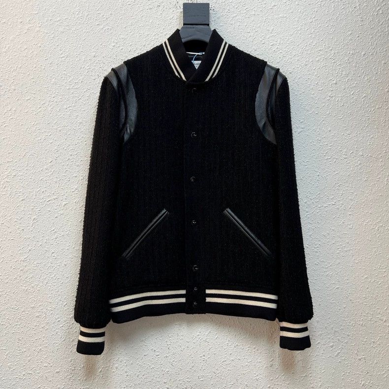 Yves Saint Laurent SAINT LAURENT Wool knit jacket 2502-Nextarrow Size US M / EU 48-50 / 2 - 1 Thumbnail