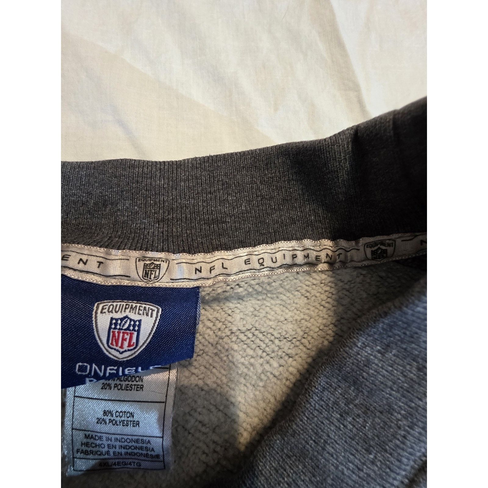Reebok Pittsburgh Steelers NFL Reebok Equipment Grey Men's Size 4XL Size US XXL / EU 58 / 5 - 7 Thumbnail