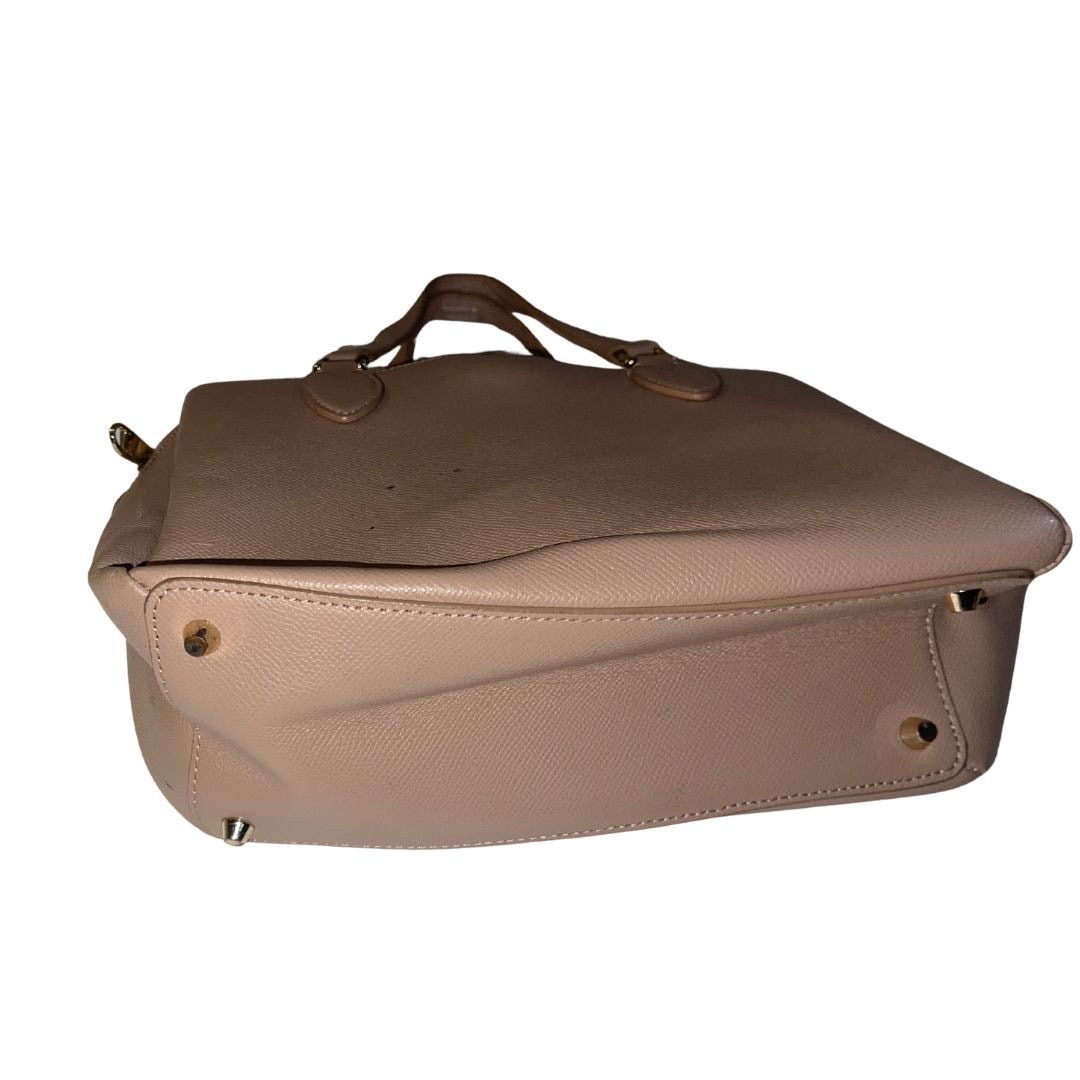 Furla Furla Small Satchel Grain Leather Top Handle Compartments Size ONE SIZE - 4 Thumbnail