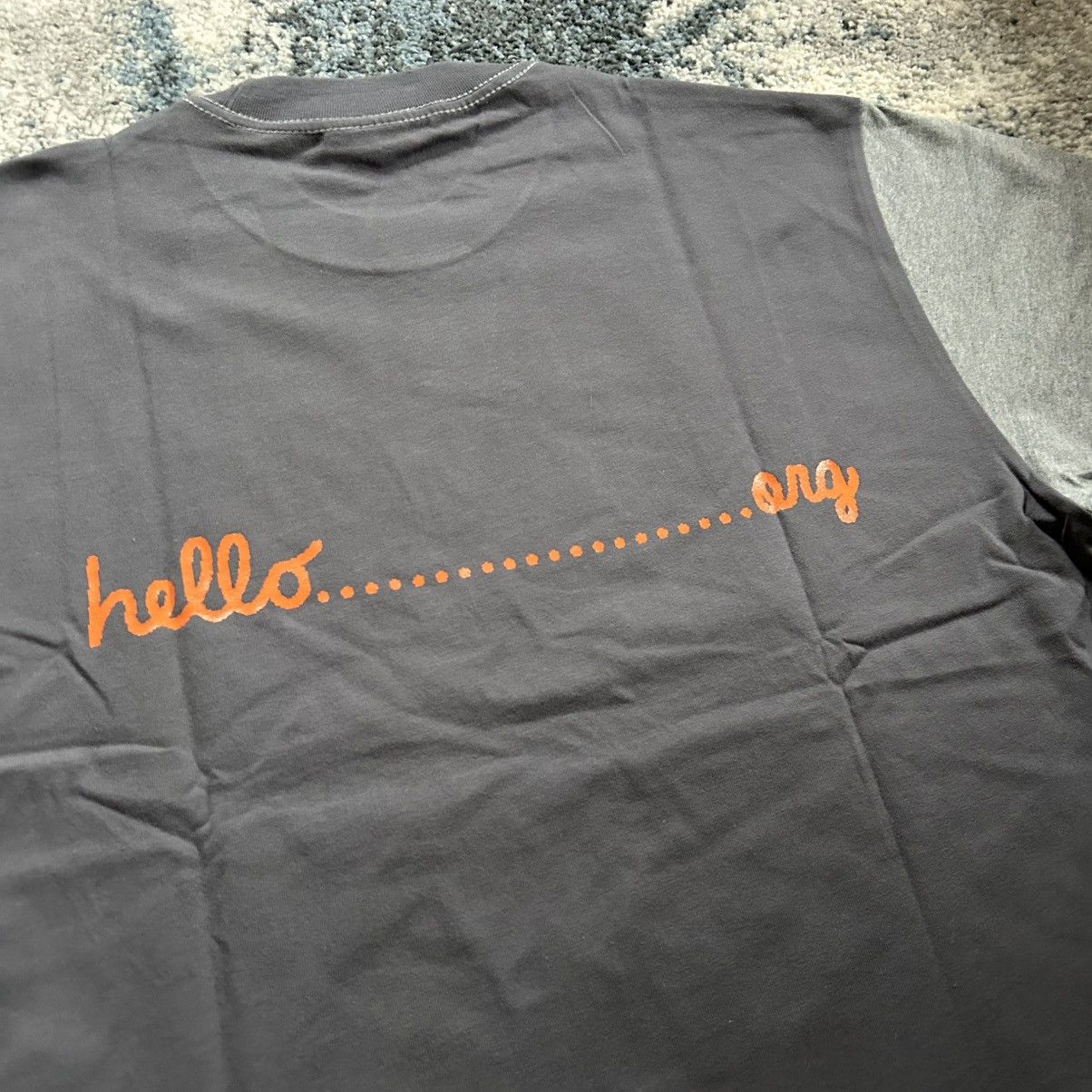 Vintage nul1.org (nu-T60) gorg 1999 tee allover print travel website Size US M / EU 48-50 / 2 - 7 Thumbnail
