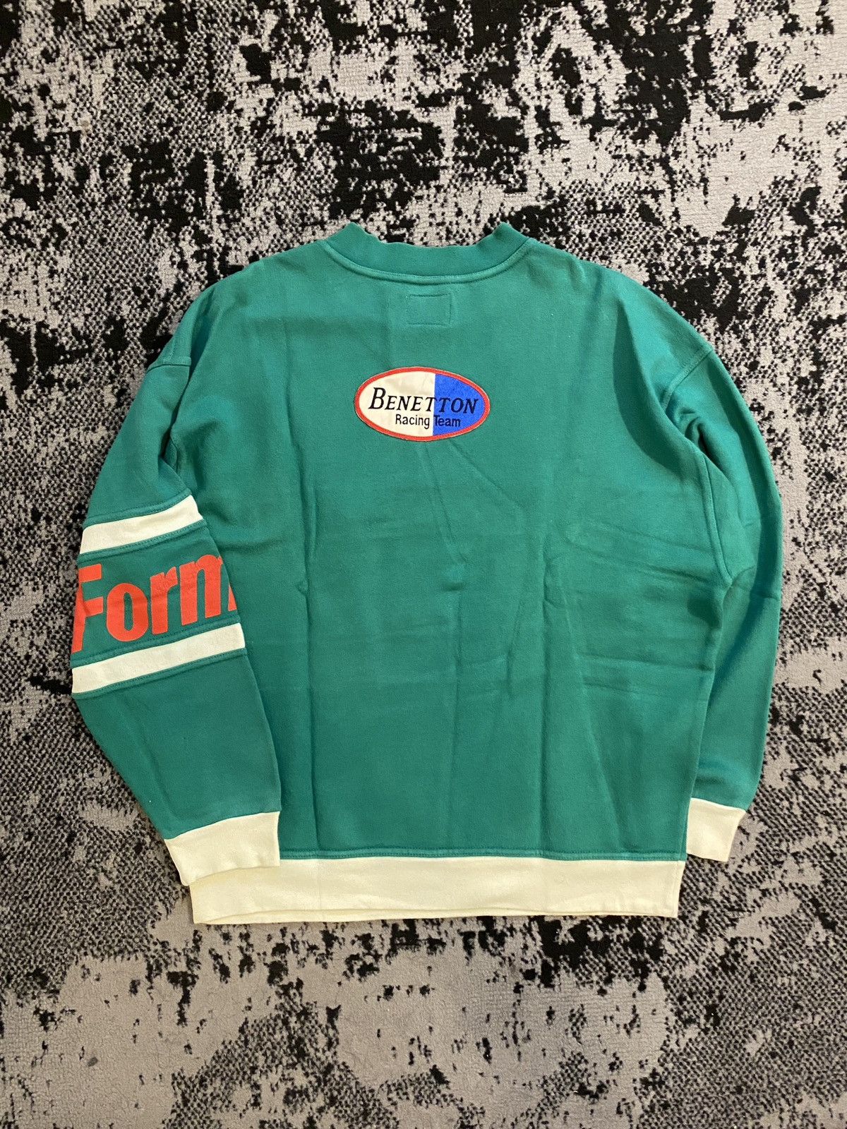 United Colors Of Benetton United Colors of Benetton Patchwork Printed Sweatshirts Size US M / EU 48-50 / 2 - 11 Thumbnail