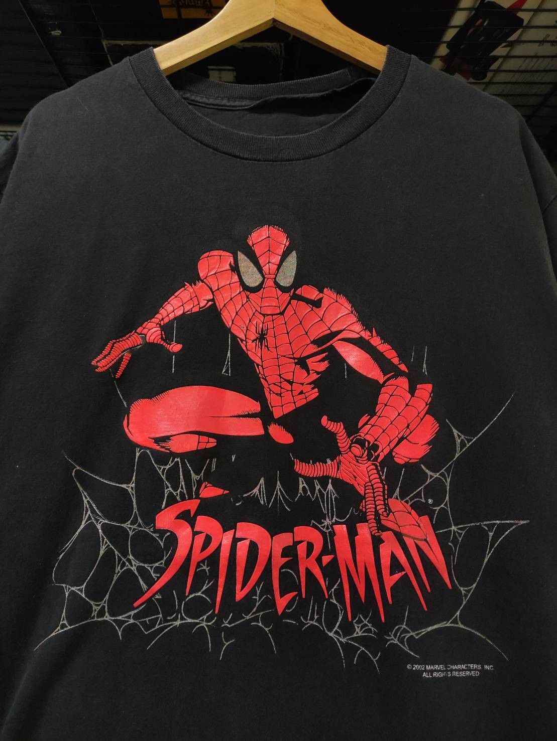 Vintage Marvel Spider-Man 2002 Shirt 2024 Size XL