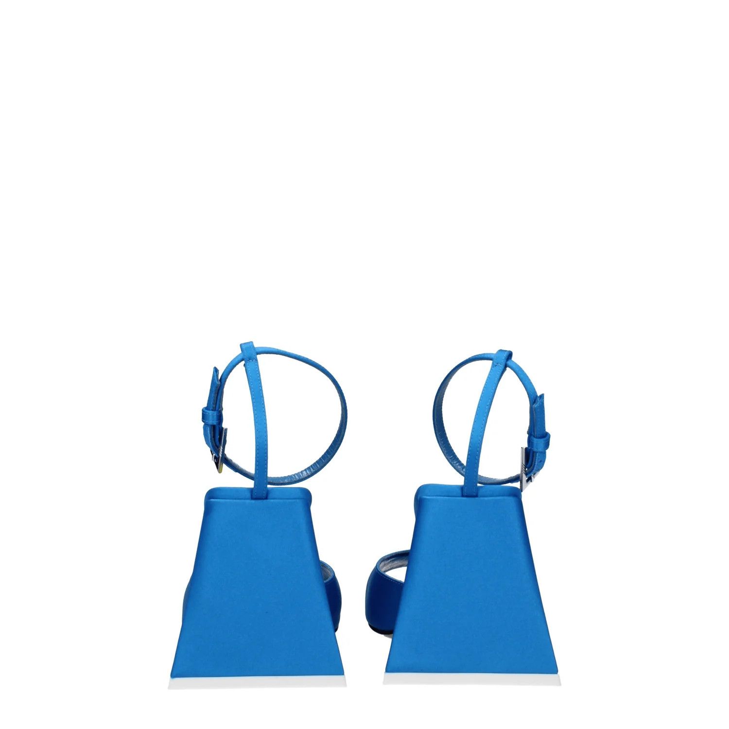 The Attico ob1o1e1224 Satin Sandals in Blue Size US 8.5 / IT 38.5 - 5 Thumbnail