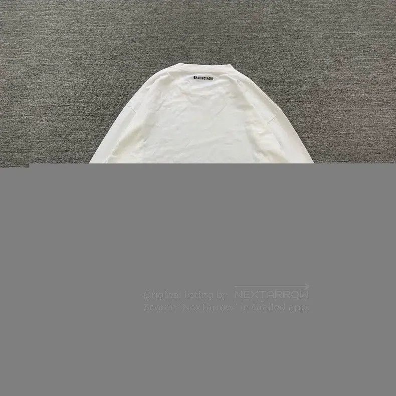 Balenciaga Balenciaga White Earth Long Sleeve Size US L / EU 52-54 / 3 - 2 Thumbnail