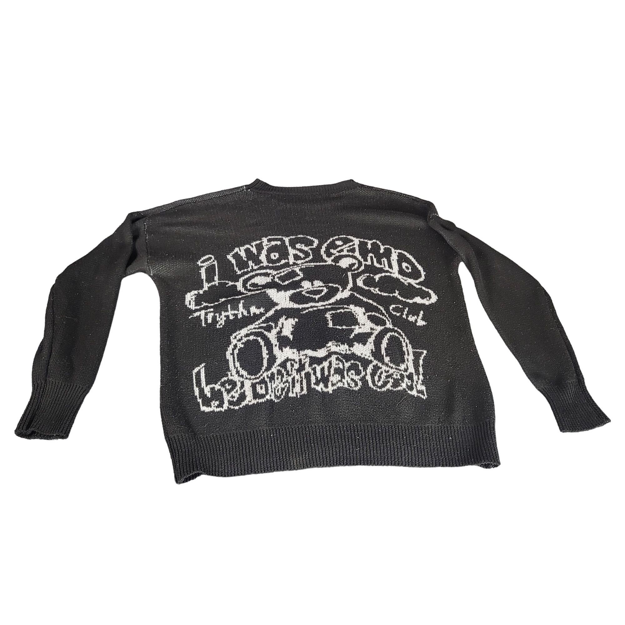 Shein Shein Sweater Women Sz L i was emo before it was cool boxy j Size L / US 10 / IT 46 - 7 Thumbnail