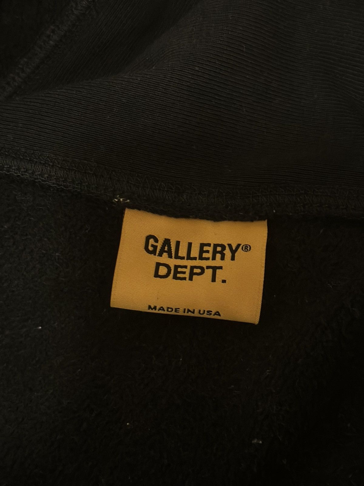 Gallery Dept. Gallery Dept. 90’s GD Logo Hoodie - Vintage Black (XS) Size US XS / EU 42 / 0 - 7 Thumbnail