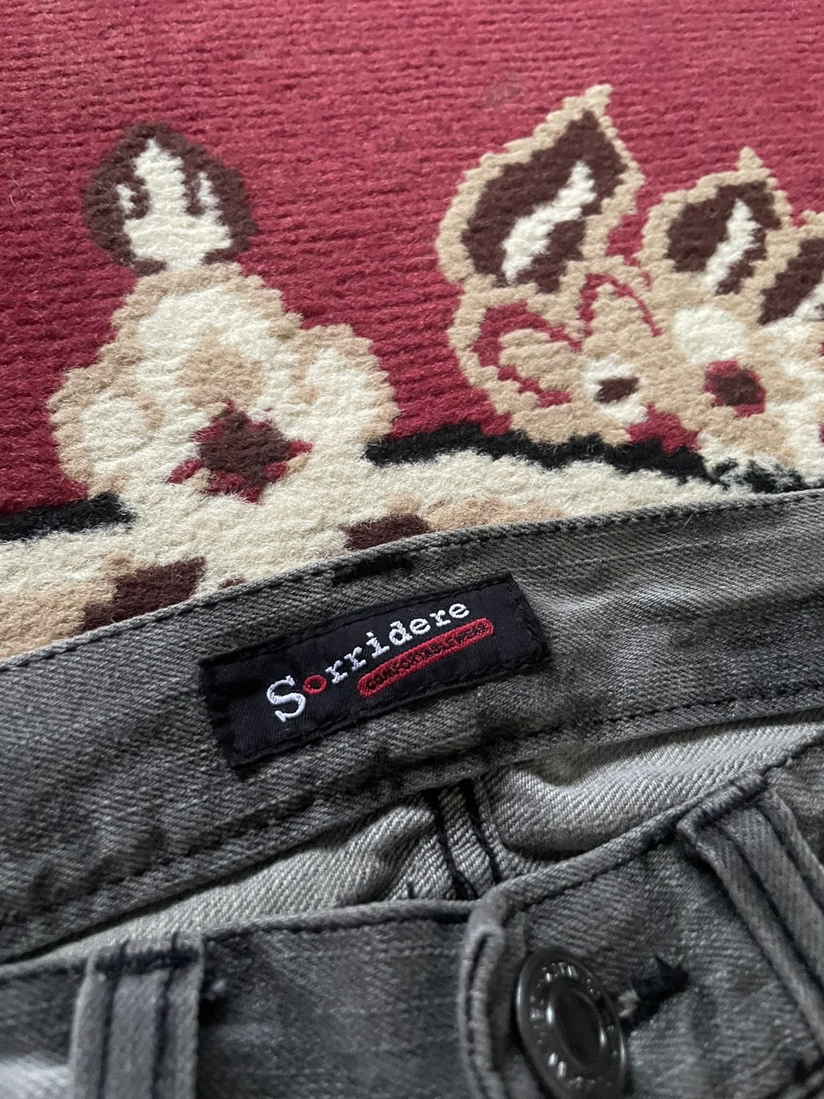 Japanese Brand Japanese Brand Sorridere Flare Paint Jeans Size US 30 / EU 46 - 8 Thumbnail