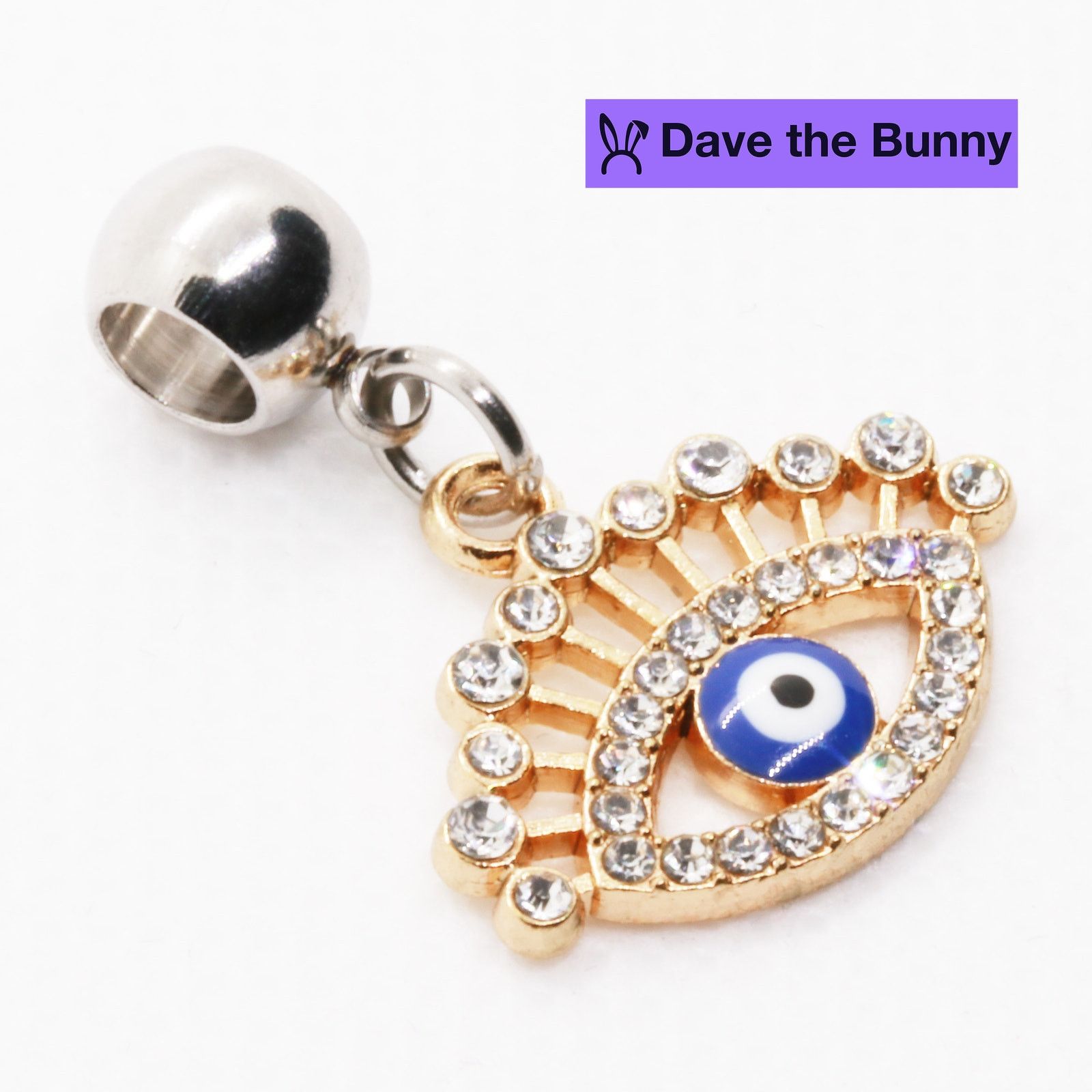 & Other Stories Evil Eye Charms for Bracelets - Evil Eye Decor Size ONE SIZE - 4 Thumbnail