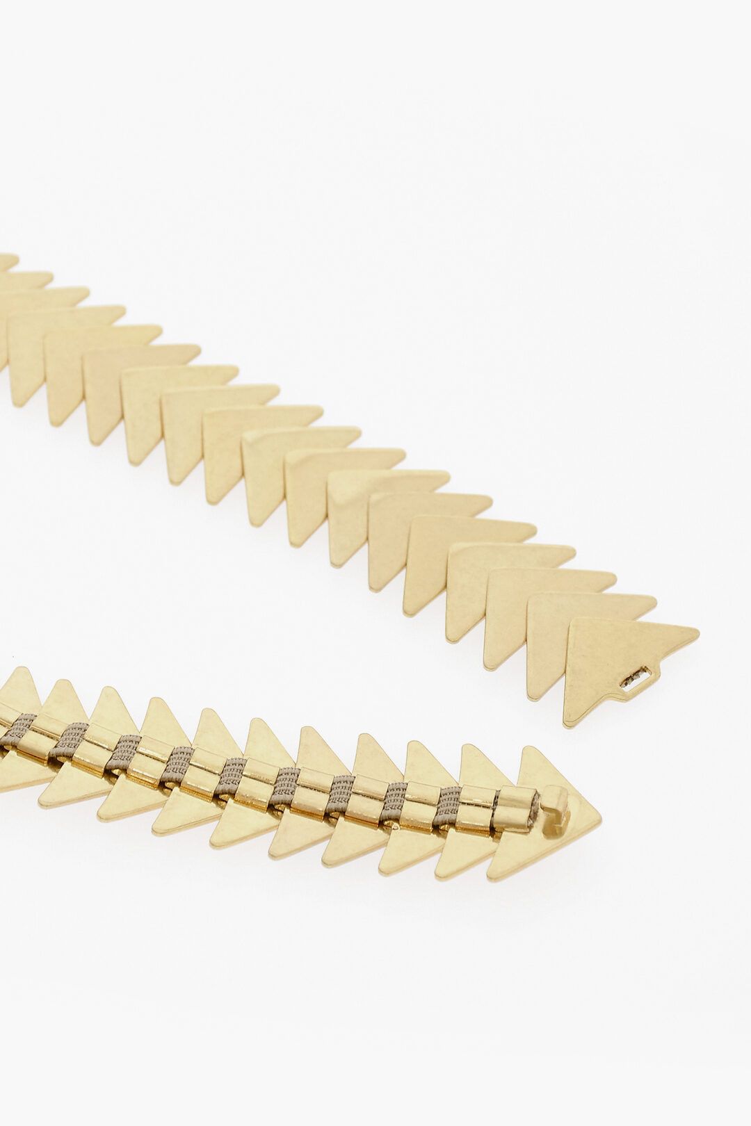 og1mm0124 Belt in Gold Size: L