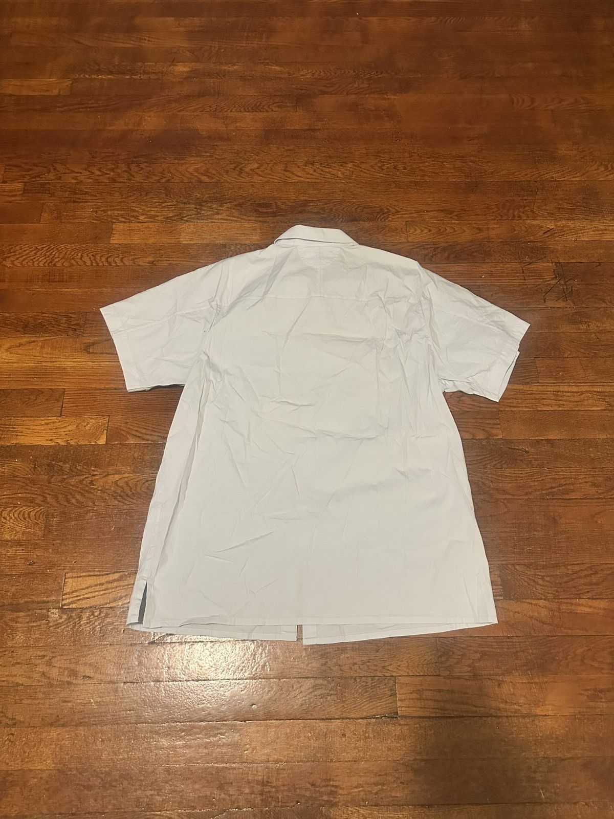 Helmut Lang Helmut Lang Chest Pocket Short Sleeve Button Up Size US XL / EU 56 / 4 - 2 Thumbnail