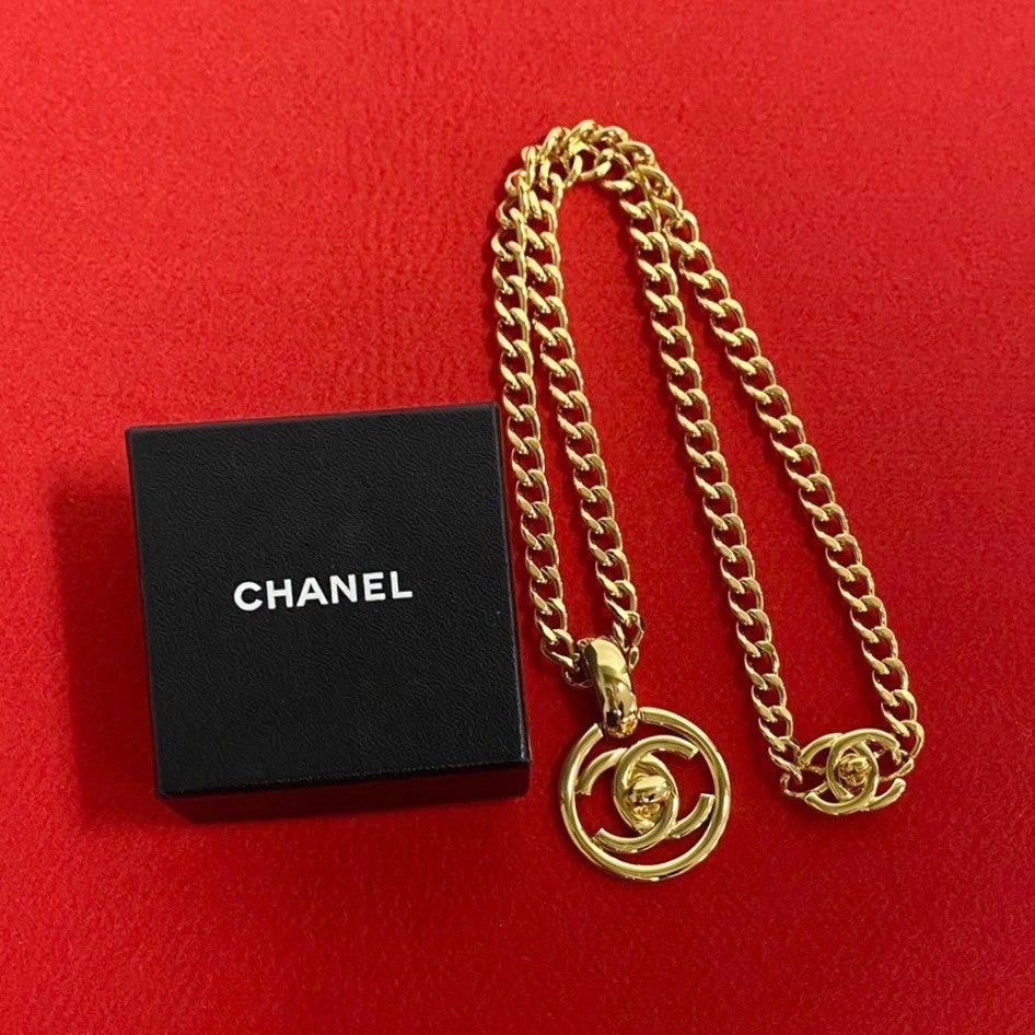 Chanel Chanel Necklace Gold Plated Size ONE SIZE - 1 Thumbnail