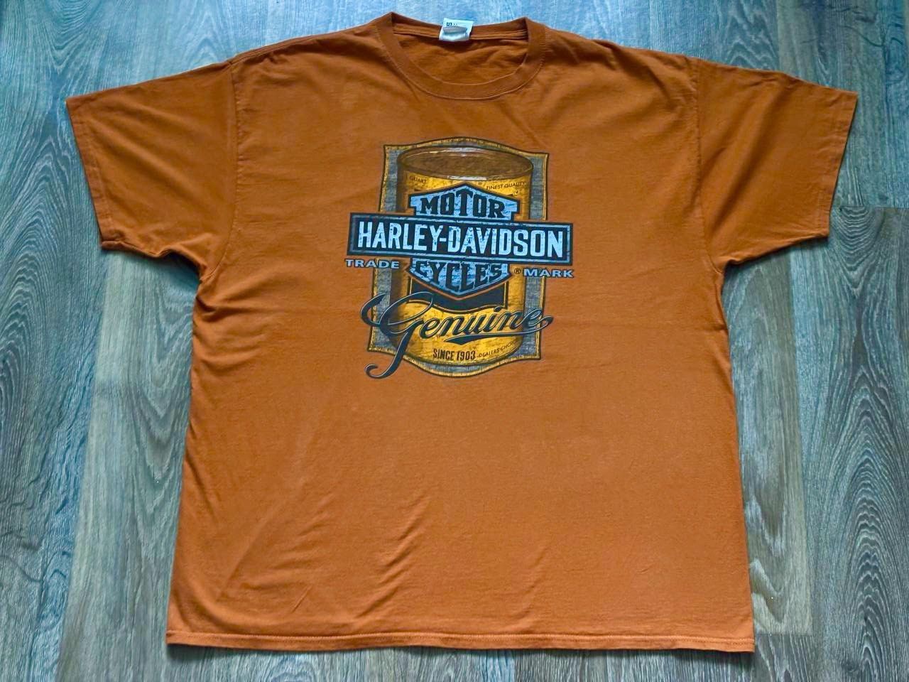 Harley Davidson × Vintage Vintage Harley-Davidson "West Coast Glasgow" T-Shirt Size US XXL / EU 58 / 5 - 2 Thumbnail