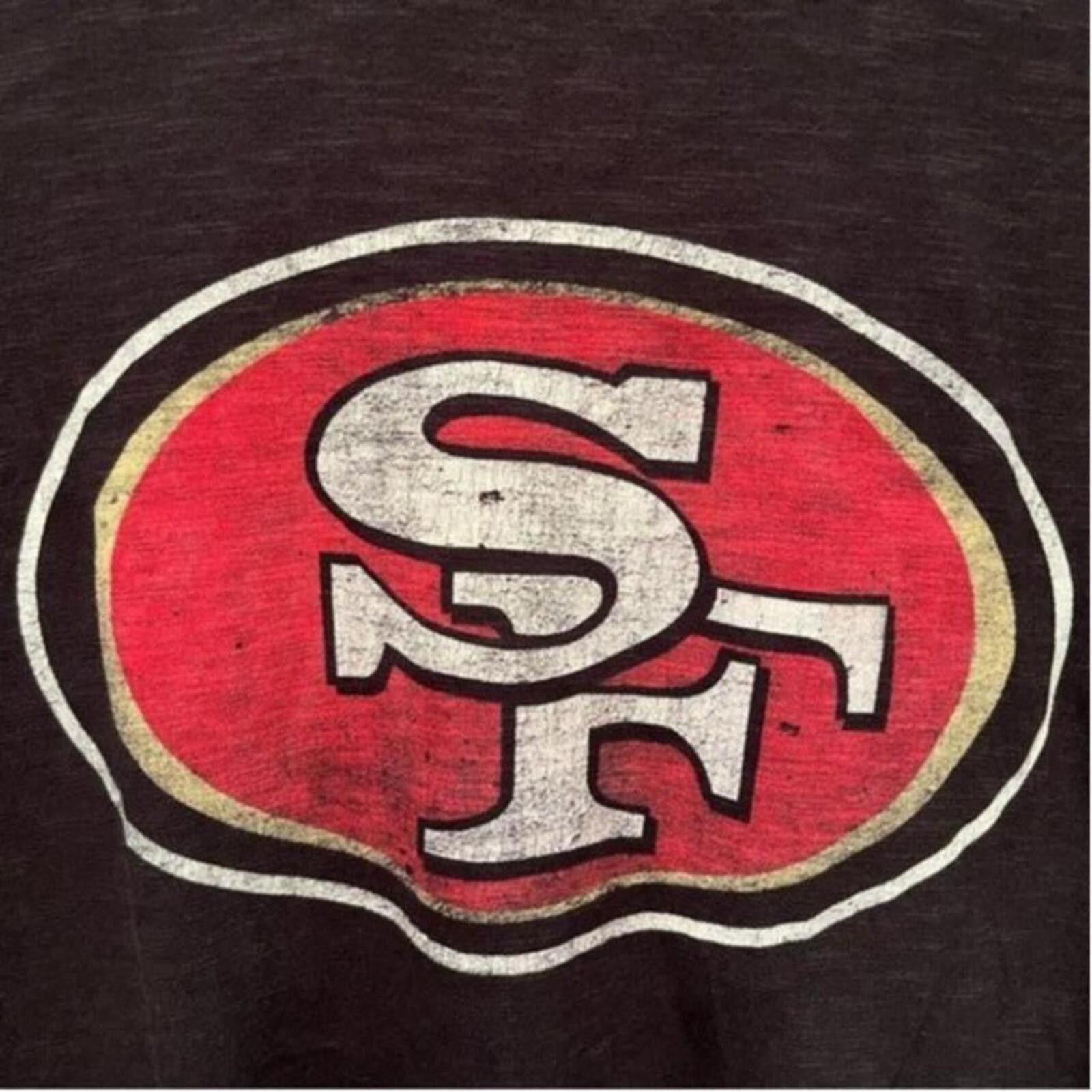 47 Brand San Francisco 49ers Black Graphic T-Shirt XL Size US XL / EU 56 / 4 - 5 Thumbnail
