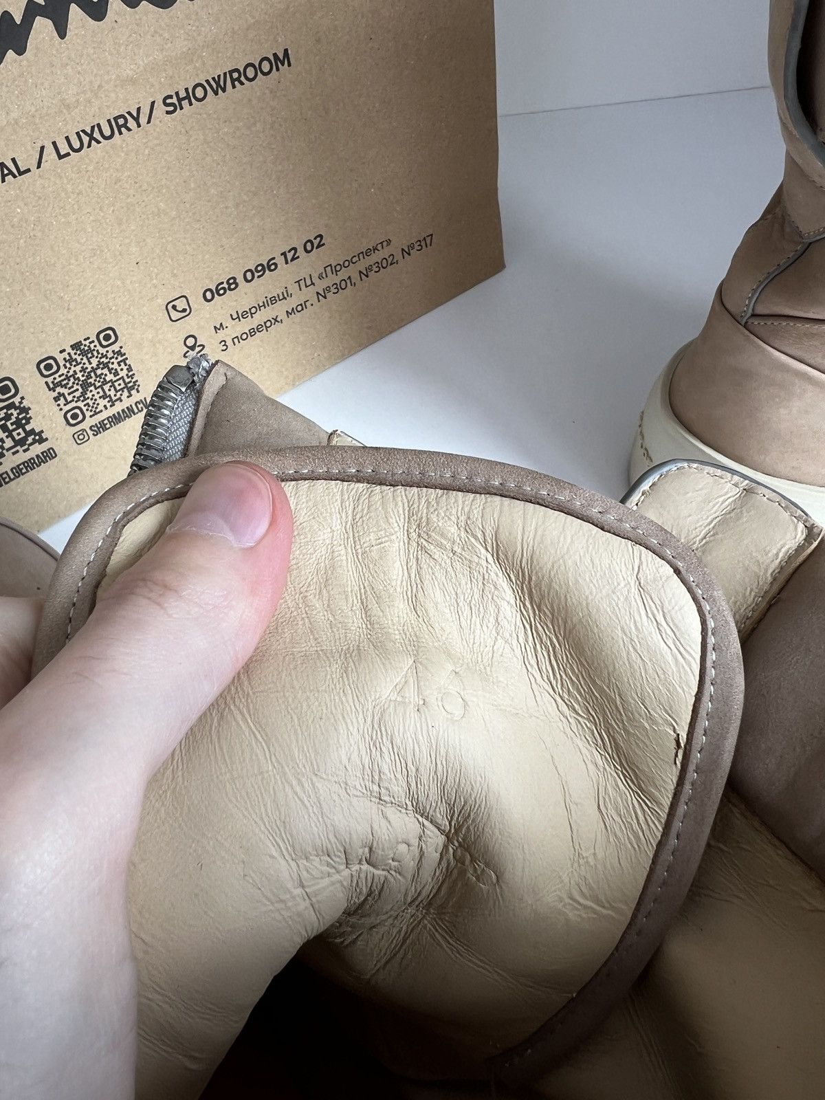 Fear of God × Vintage Vintage FEAR OF GOD nabuk military high top sneakers boots Size US 13 / EU 46 - 11 Thumbnail