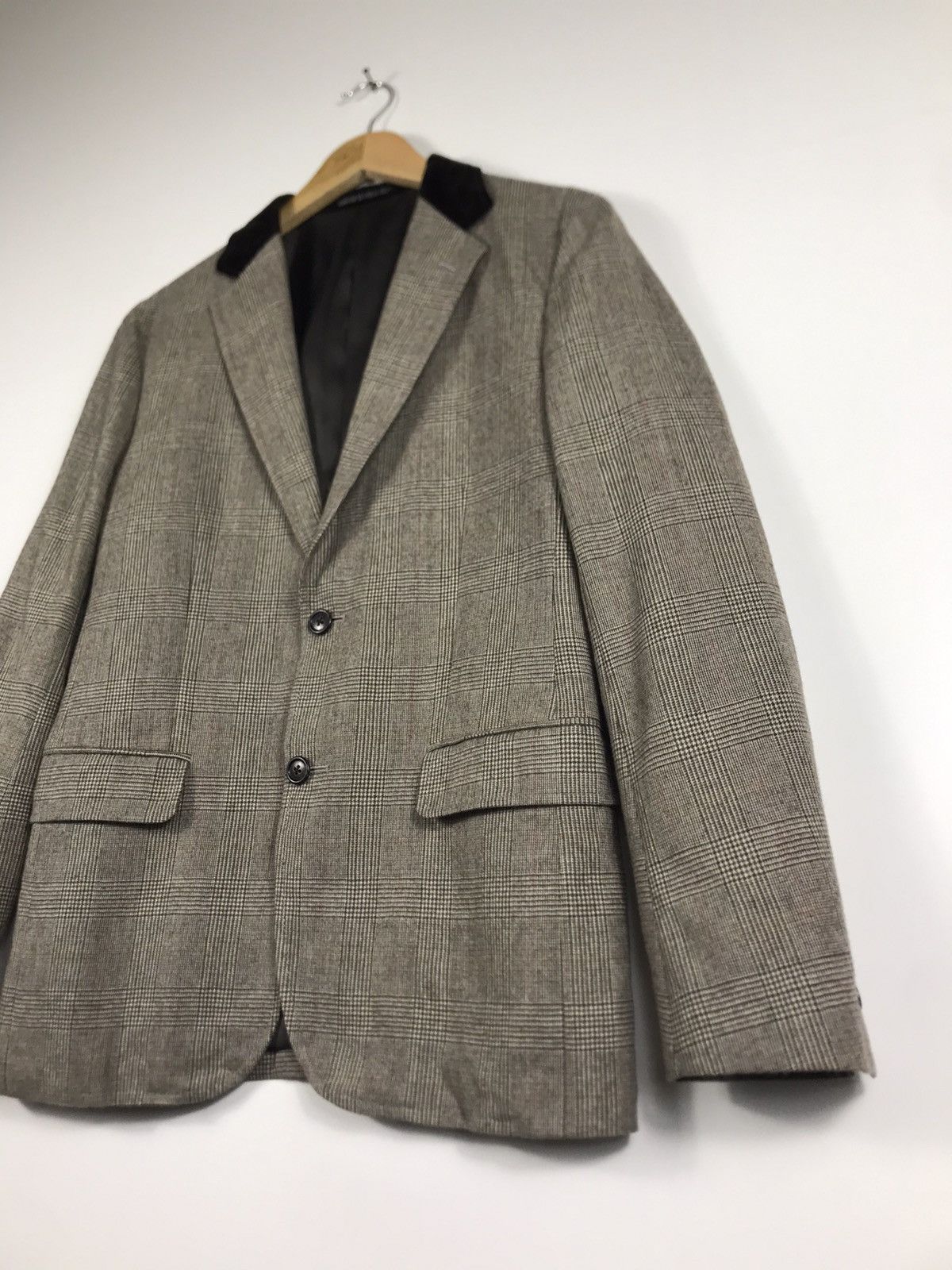 Japanese Brand × Yohji Yamamoto ⚡️Ined Homme Yohji Yamamoto Wool Single Breast Blazer Size 46R - 3 Thumbnail