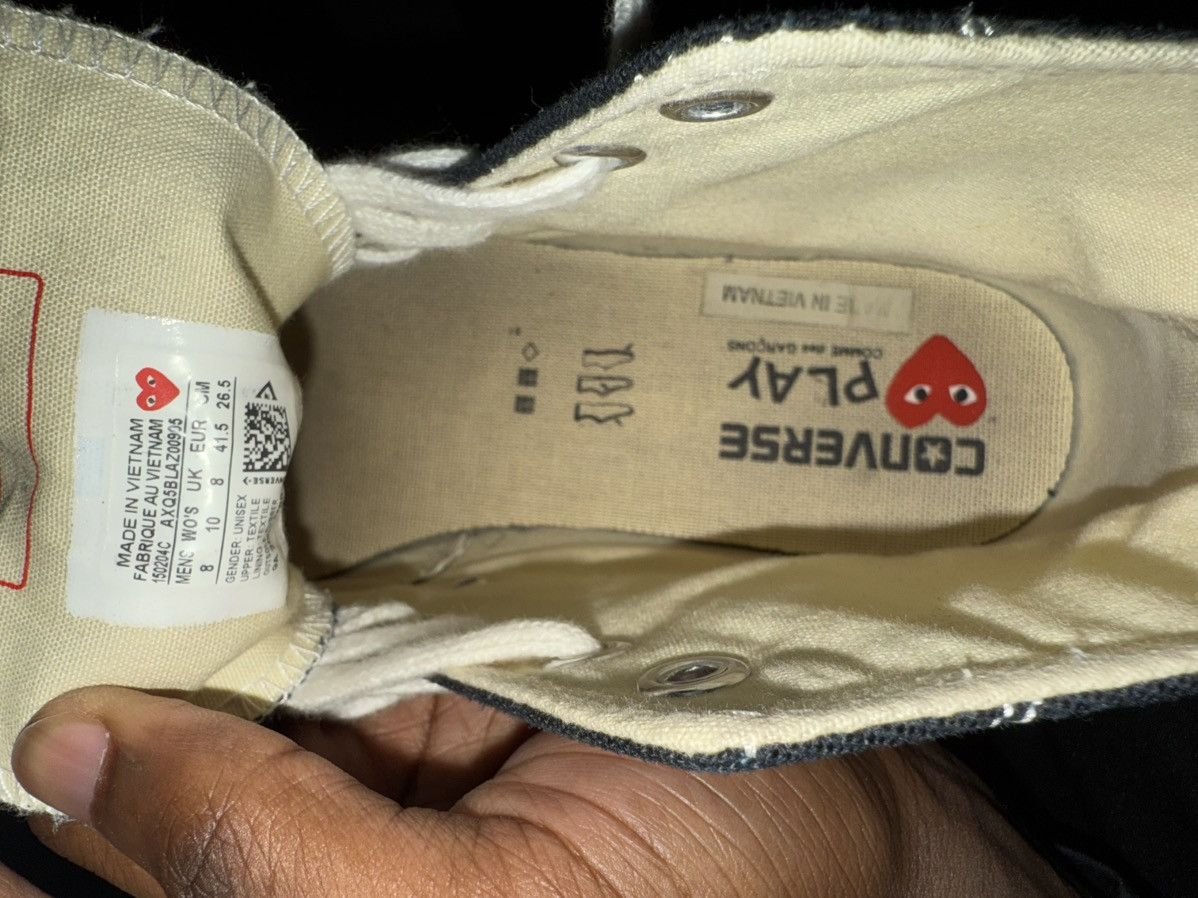 Comme des Garcons PLAY × Converse Comme des Garçons CONVERSE CDG Size US 8 / EU 41 - 6 Thumbnail