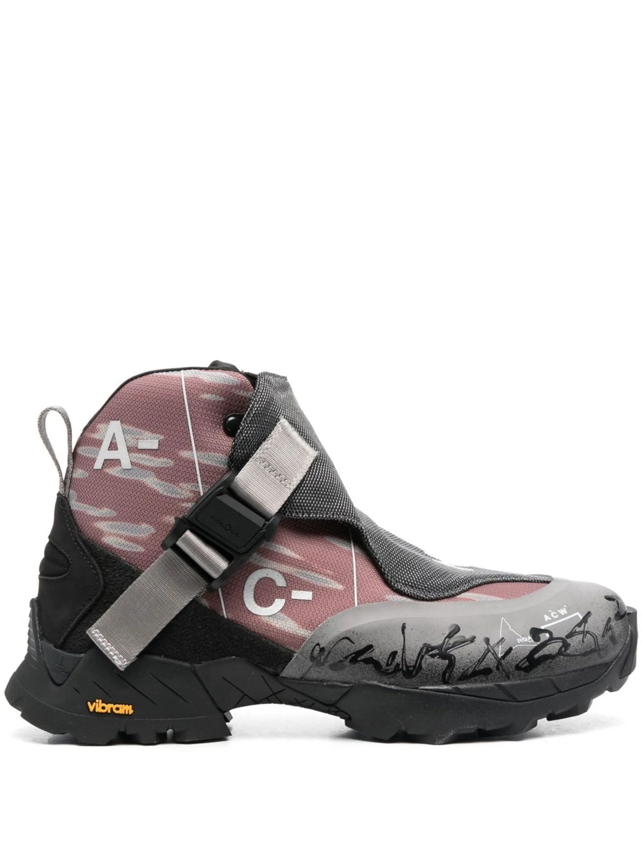 A-COLD-WALL* × ROA o1f1d3z0825 Andreas Buckle-fastening Boots in Multicolor Size US 11 / EU 44 - 1 Thumbnail