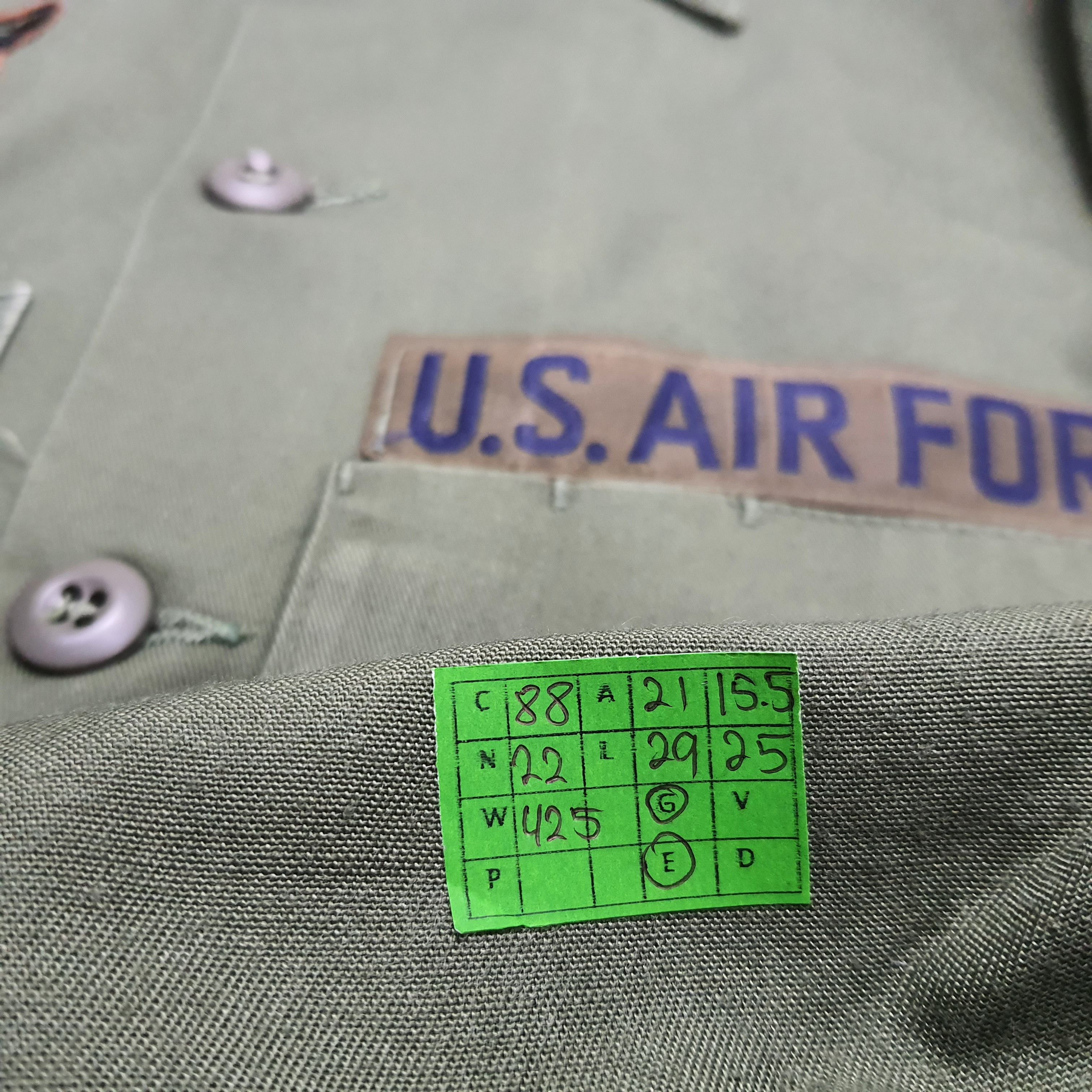 Vintage Vintage US Air Force Work Shirt Long Sleeve Size US M / EU 48-50 / 2 - 8 Thumbnail