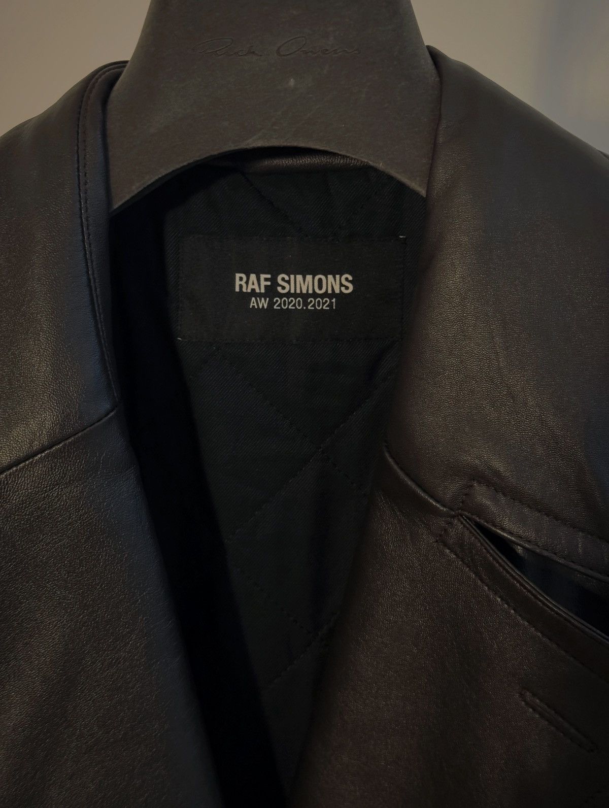 Raf Simons RAF Simons Fall2020 Runway Long leather trench coat Size US S / EU 44-46 / 1 - 7 Thumbnail